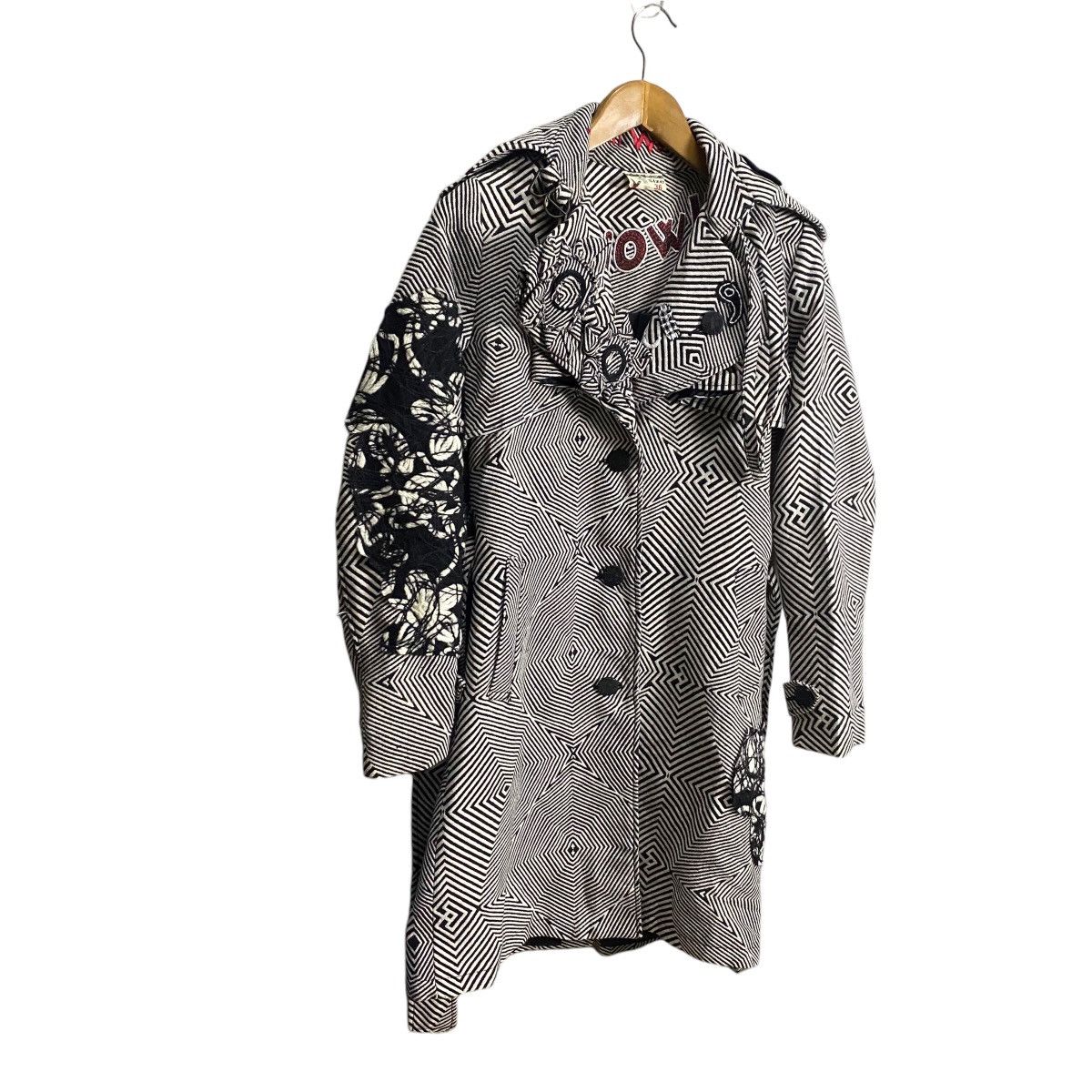 Desigual × Japanese Brand Desigual women coat jacket Size S / US 4 / IT 40 - 2 Thumbnail