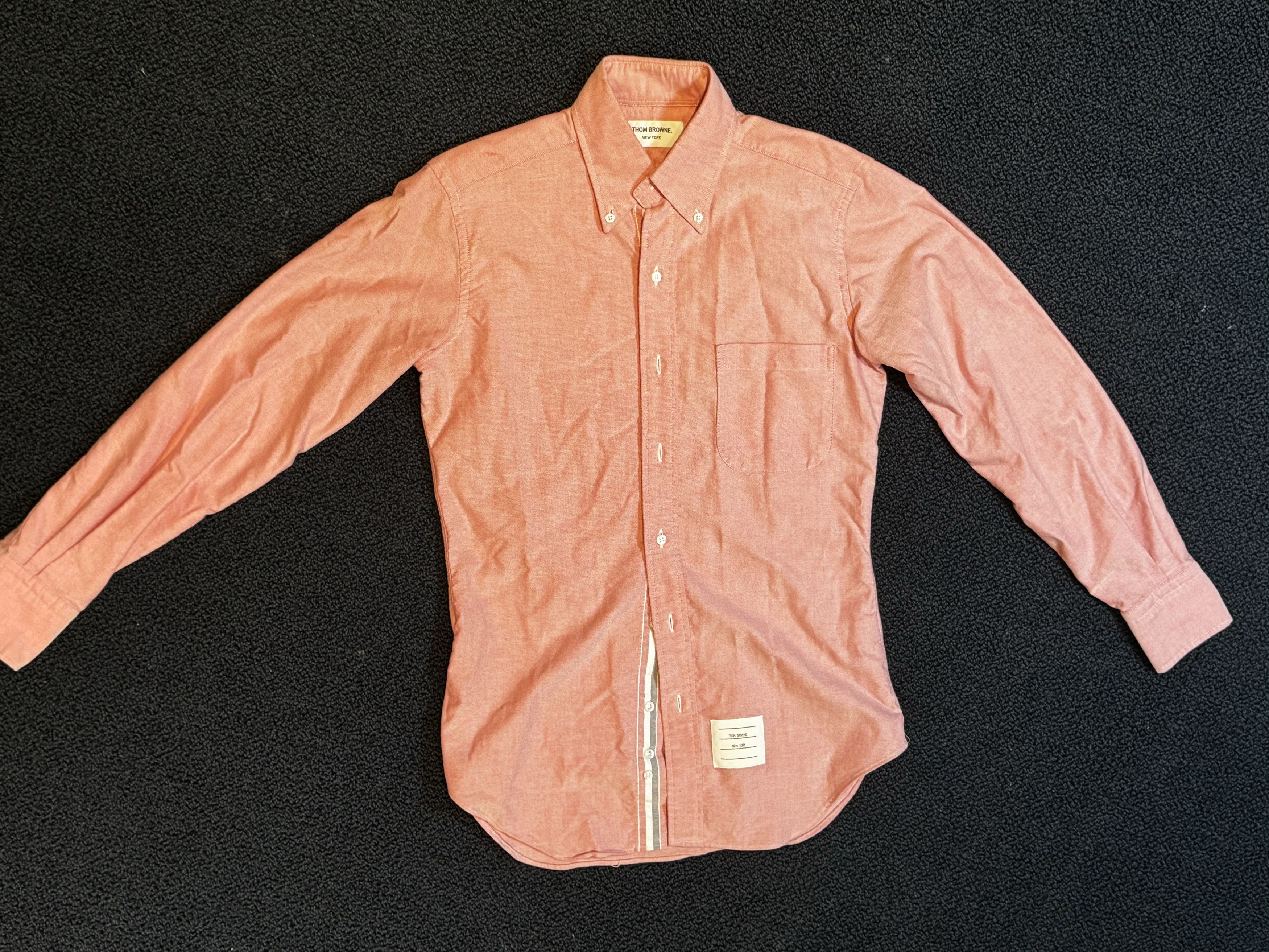 Thom Browne Pink Button Up