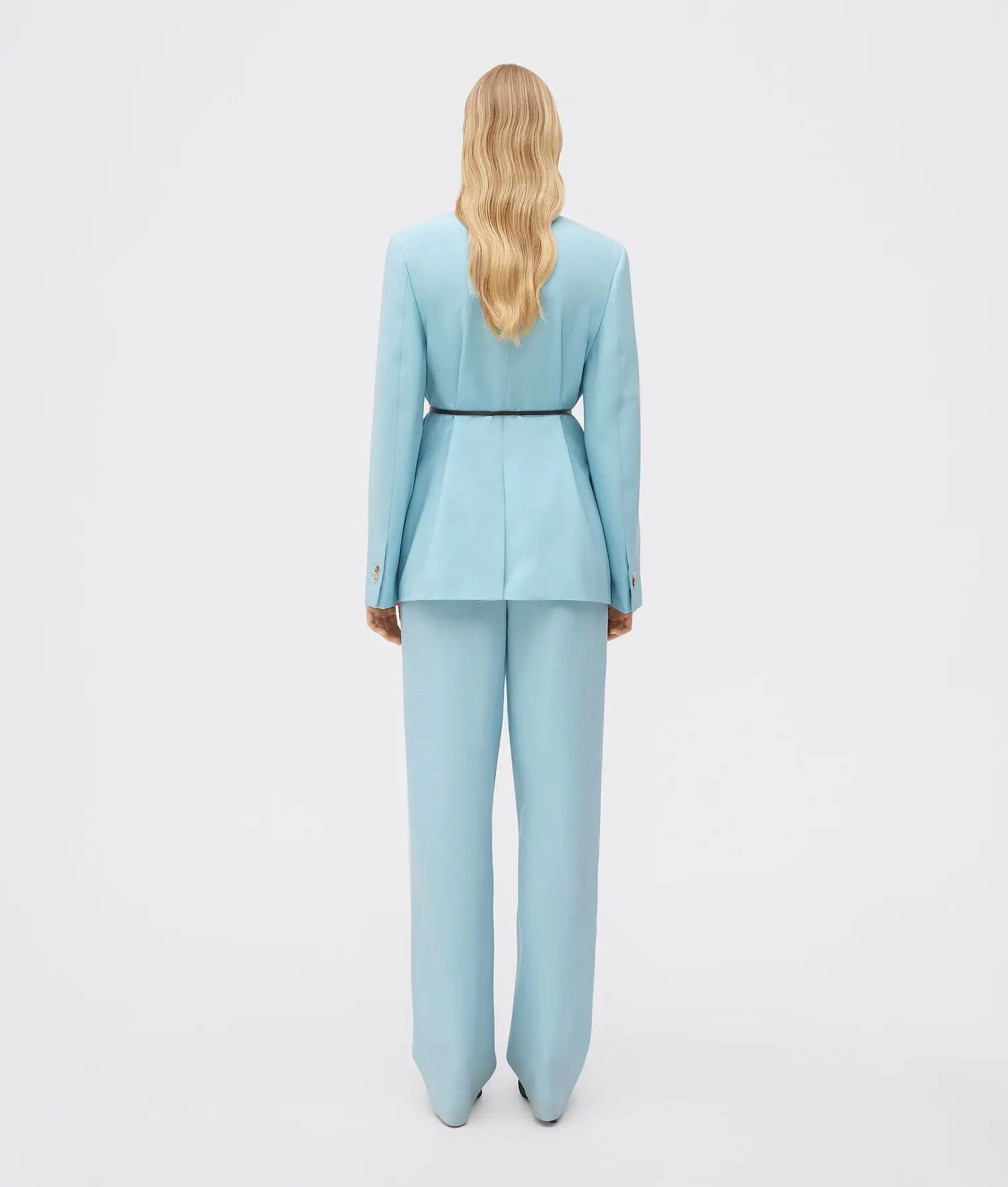 Bottega Veneta o1loc1c0824 708835 Jacket in Light Blue Size XS / US 0-2 / IT 36-38 - 3 Thumbnail