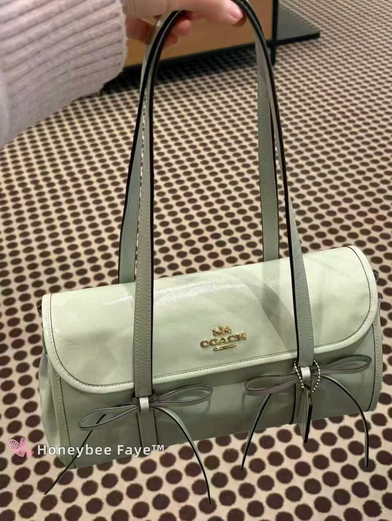 Coach Bridget Flap Shoulder Bag With Bows CDY94 Size ONE SIZE - 2 Thumbnail