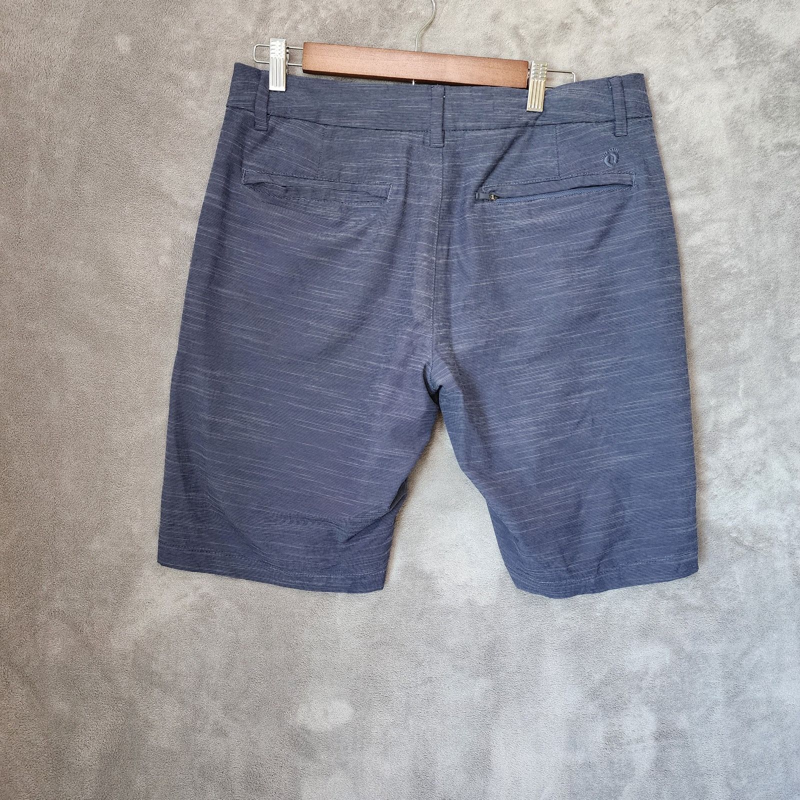 Hang Ten Hang Ten Men's Size 32 Navy Board Shorts, Stretch Size US 34 / EU 50 - 3 Thumbnail