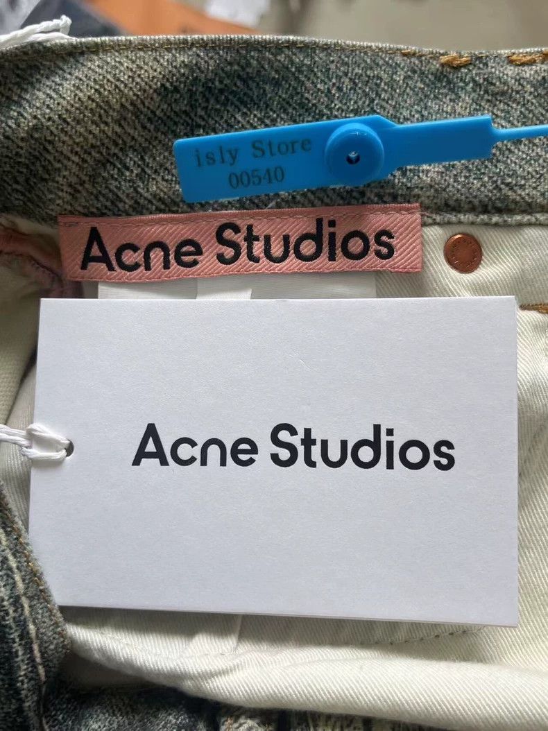Acne Studios Acne Studios 1981 f Candy Chain 3D Print Loose Low Rise Wi Size US 28 / EU 44 - 5 Thumbnail