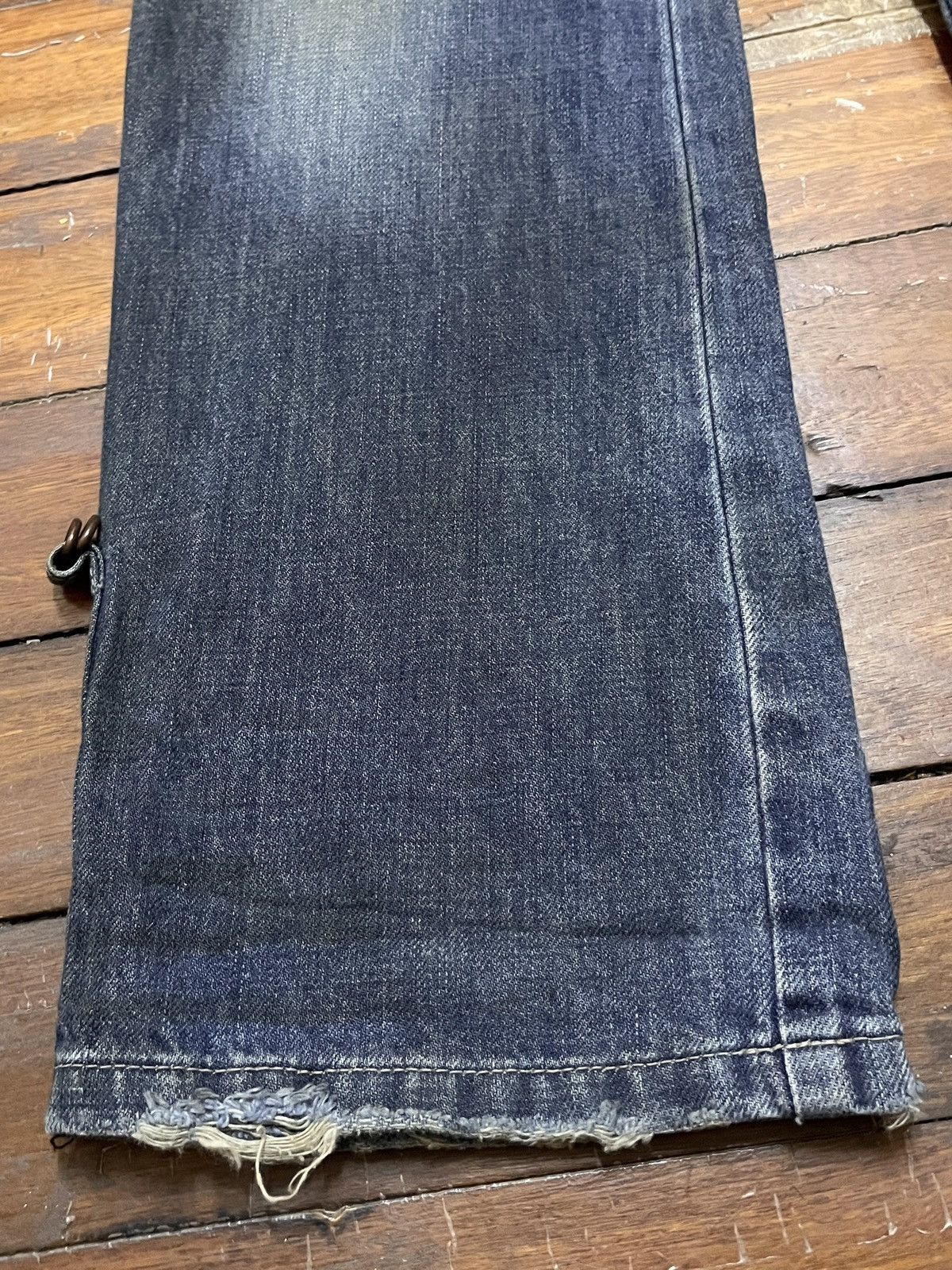 Marithe + Francois Girbaud Rare Vintage Marithe Francois Girbaud Flared Jeans 1990s Size US 31 - 7 Thumbnail