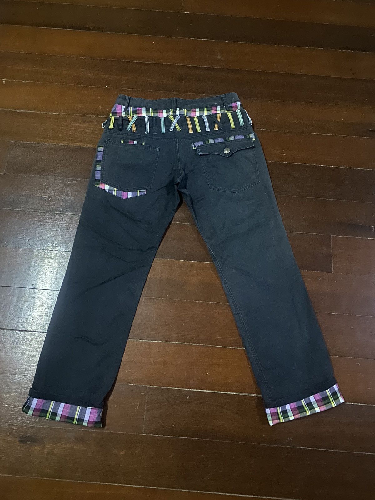 Japanese Brand Fire japanes brand double waist streetwear punks zipper Size US 34 / EU 50 - 8 Thumbnail