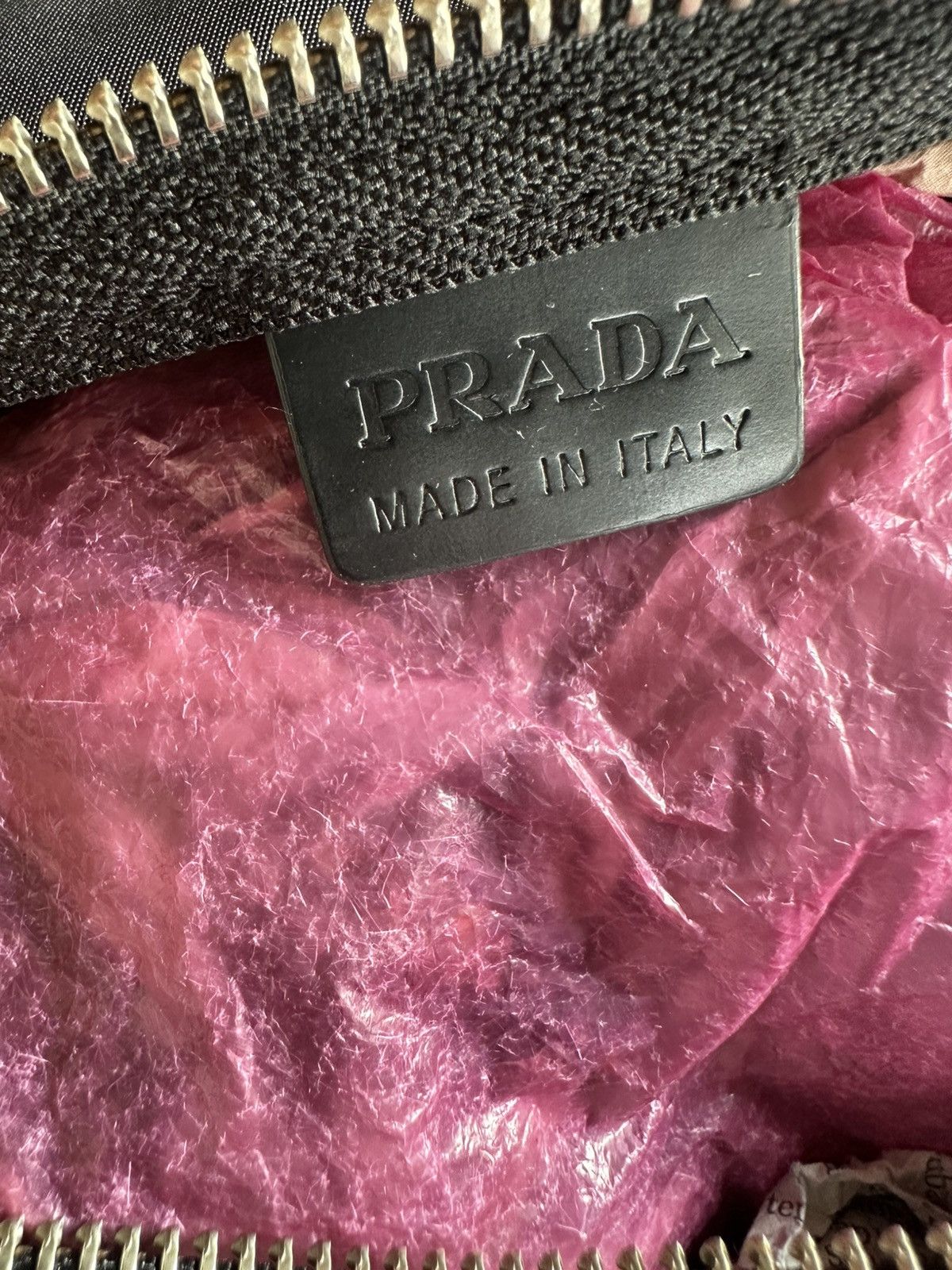 Prada Prada Nylon and Leather Boston Bag Size ONE SIZE - 14 Thumbnail