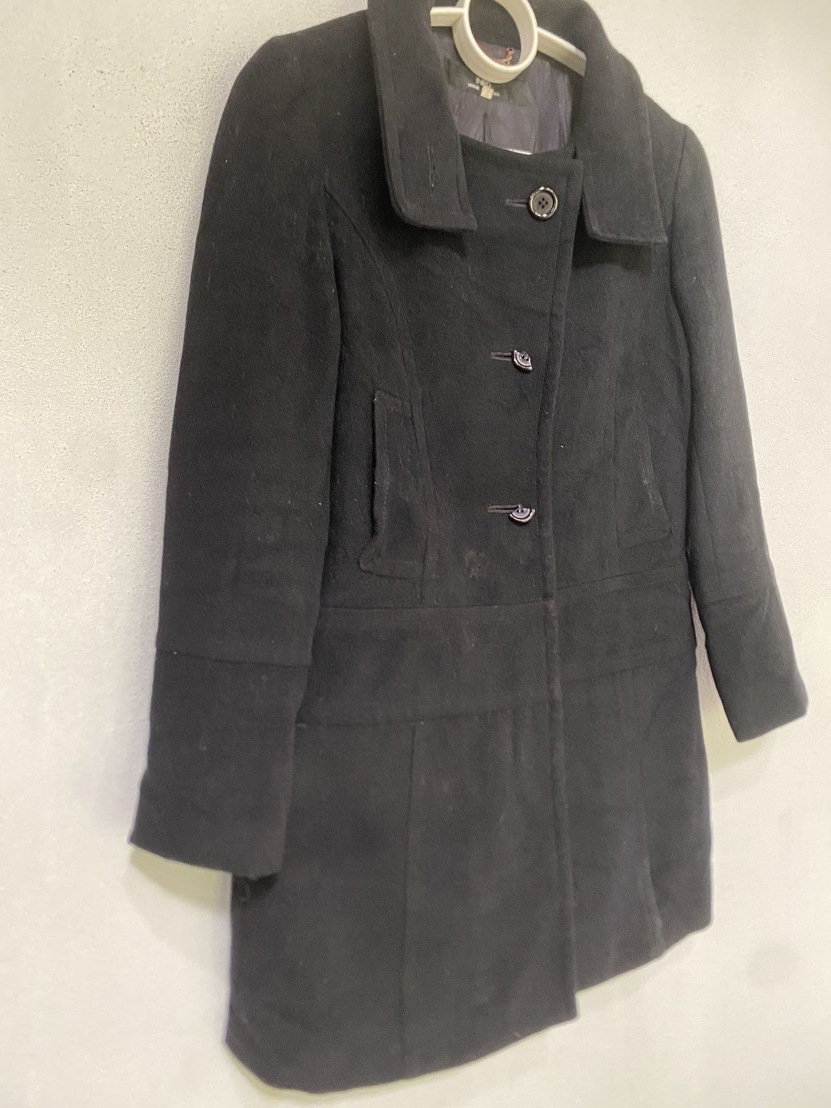 Designer × Japanese Brand × Yohji Yamamoto INED By Yohji Yamamoto Wool Trench Coat Size M / US 6-8 / IT 42-44 - 2 Thumbnail
