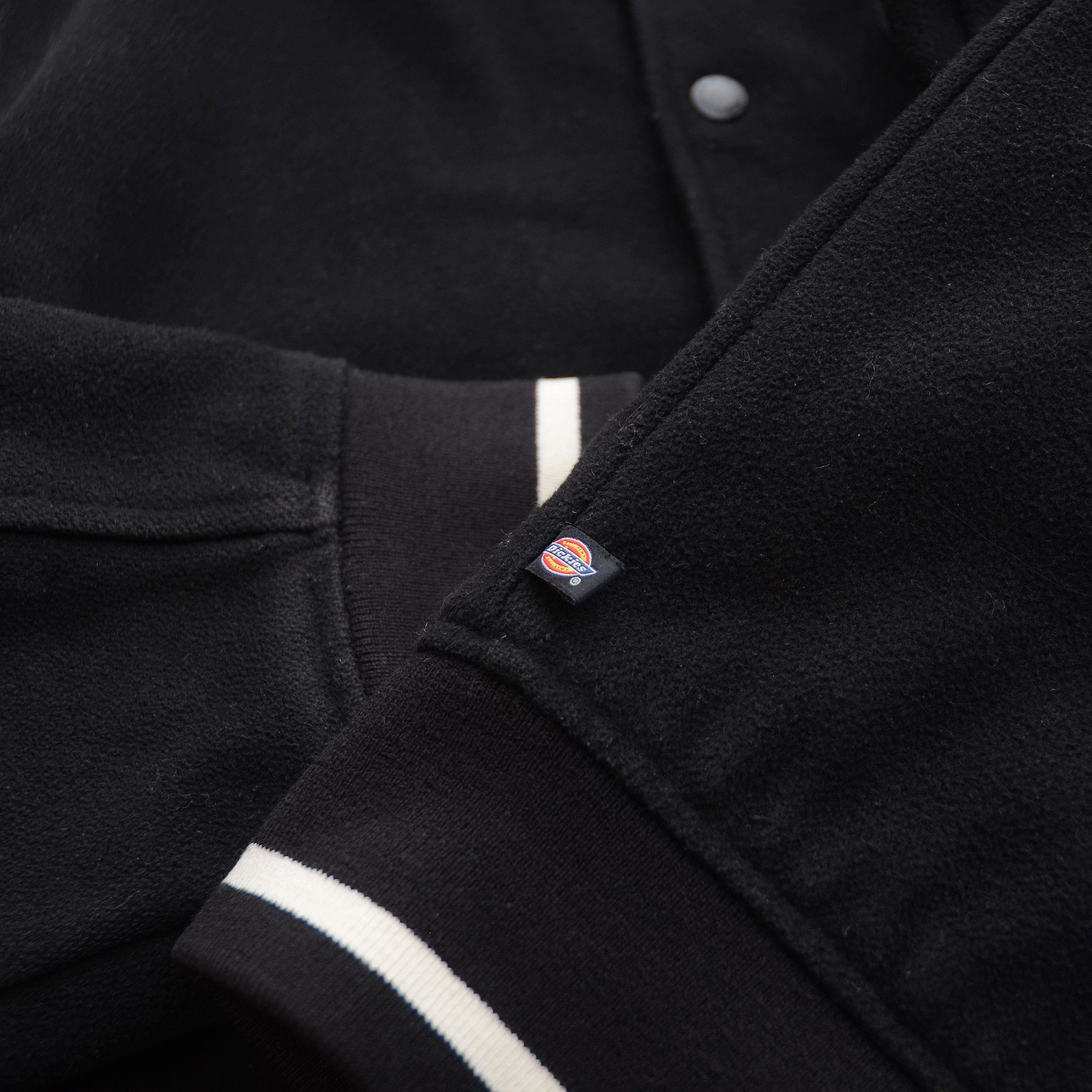 Dickies Dickies Union Springs Jacket Sz M Black Varsity Bomber Wool Size US M / EU 48-50 / 2 - 9 Thumbnail
