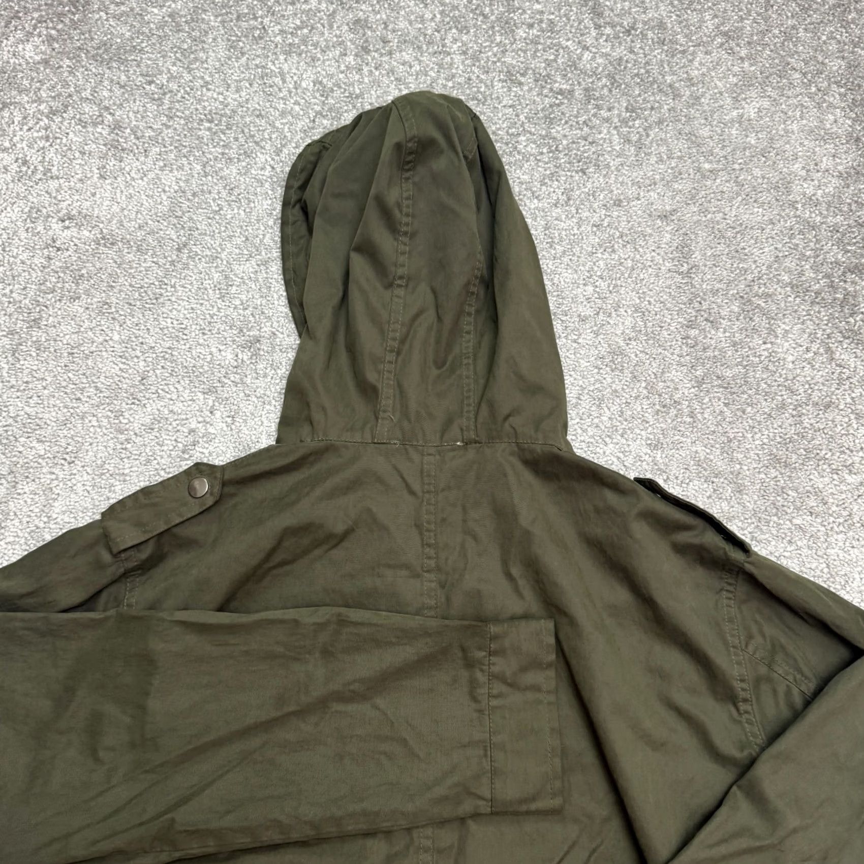 Citizen Modern Citizen Hoodie Parka Jacket Womens Medium Olive Green Full Zip Size M / US 6-8 / IT 42-44 - 3 Thumbnail