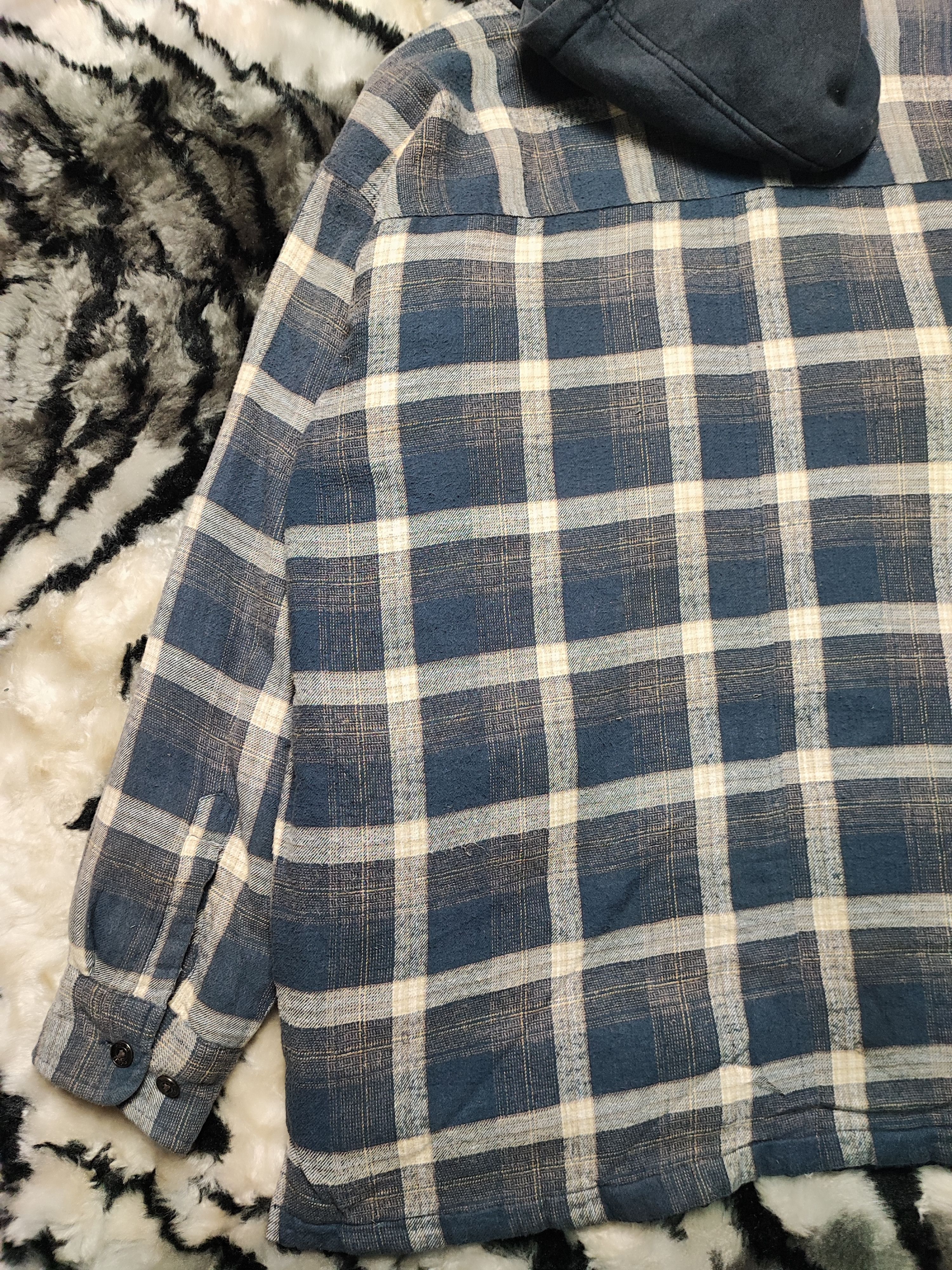Dickies Vintage Dickies Flannel Hoodie Size US L / EU 52-54 / 3 - 11 Thumbnail