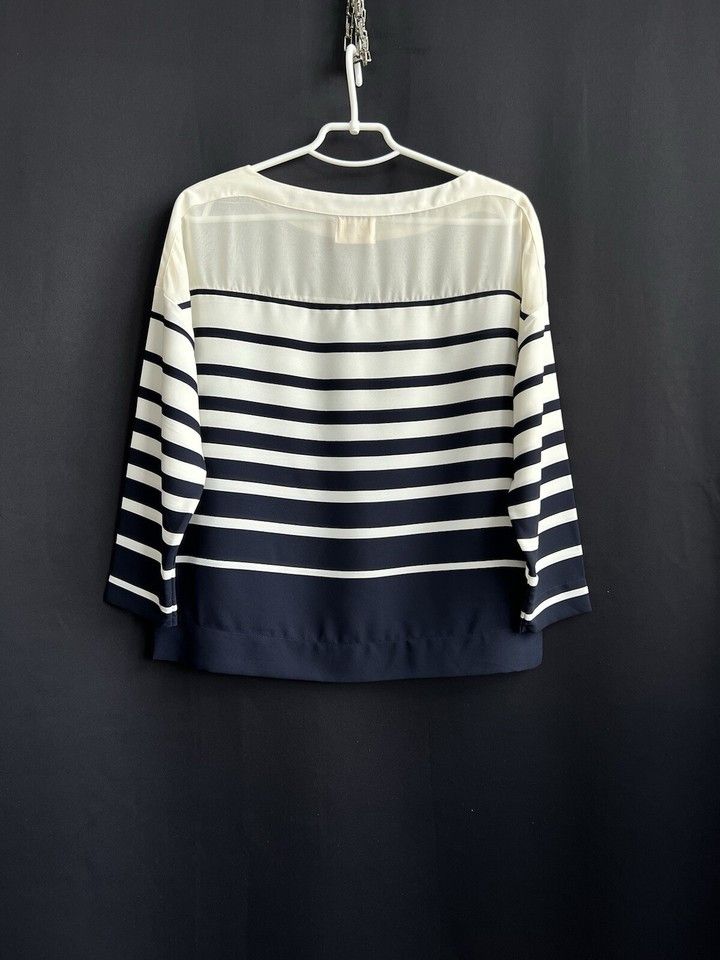 Jean Paul Gaultier Jean Paul Gaultier Lindex Striped Blouse Top Size S Size S / US 4 / IT 40 - 9 Thumbnail