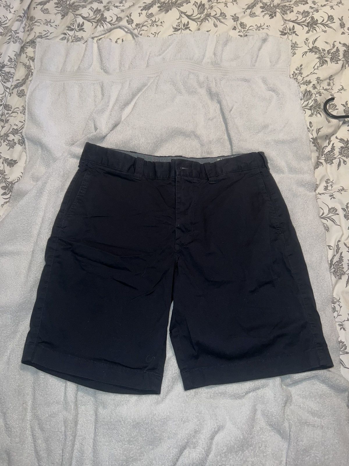 J.Crew J. Crew Men's Shorts Stretch, Navy. 32W, 9” Inseam Size US 32 / EU 48 - 1 Thumbnail