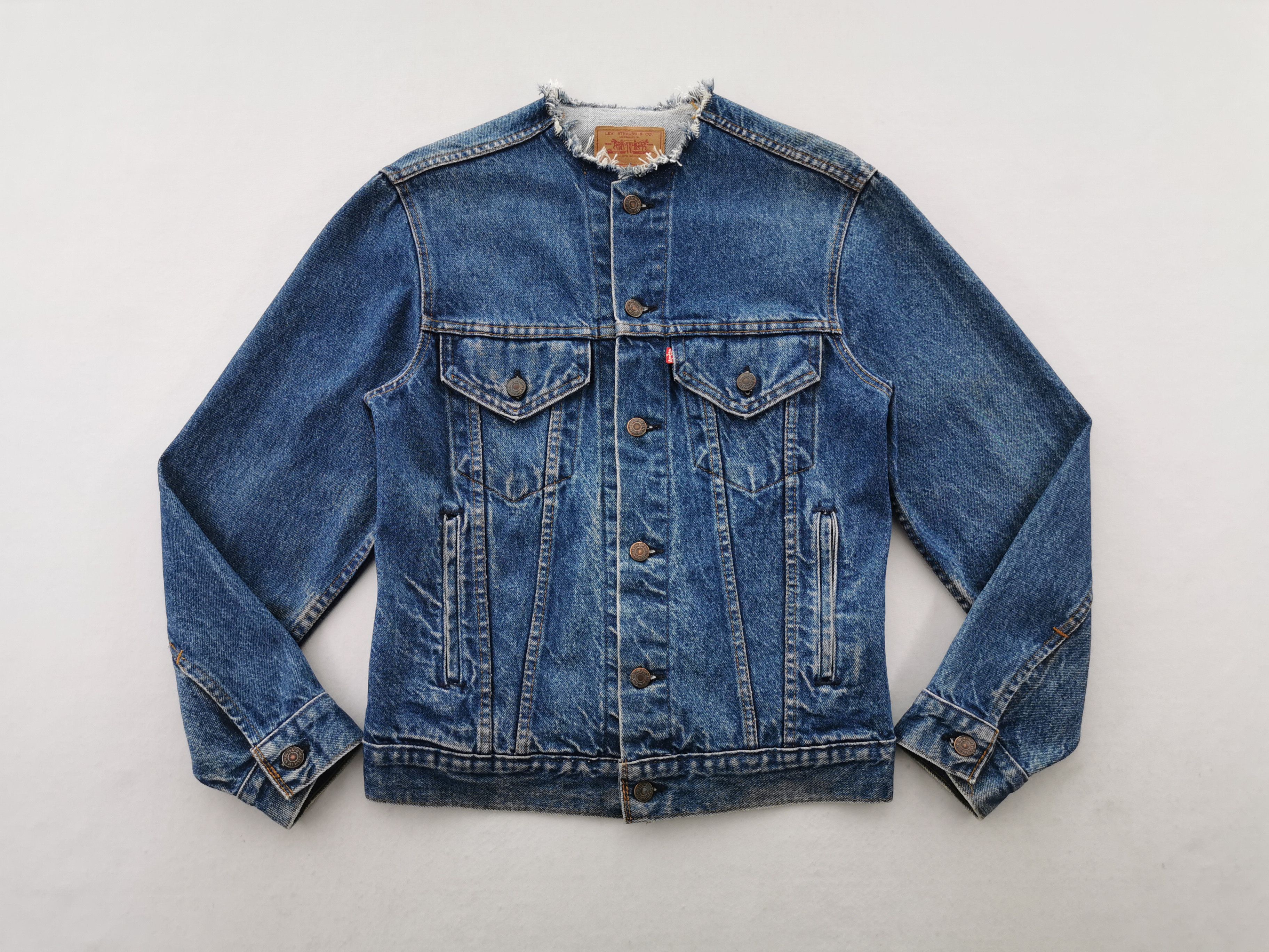 Levi's Distressed Vintage Levis Lot 70306-0216 Denim Jacket Size US M / EU 48-50 / 2 - 1 Thumbnail