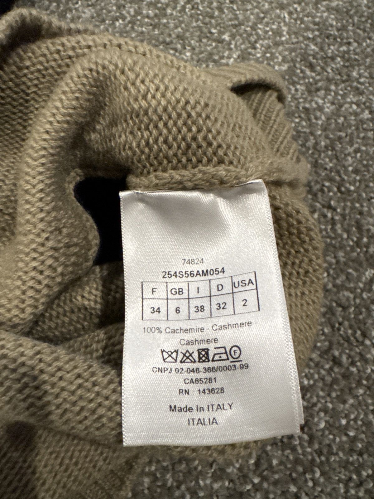 Christian Dior Monsieur × Dior Christian Dior short sleeved knit pullover size 34 Size XS / US 0-2 / IT 36-38 - 4 Thumbnail