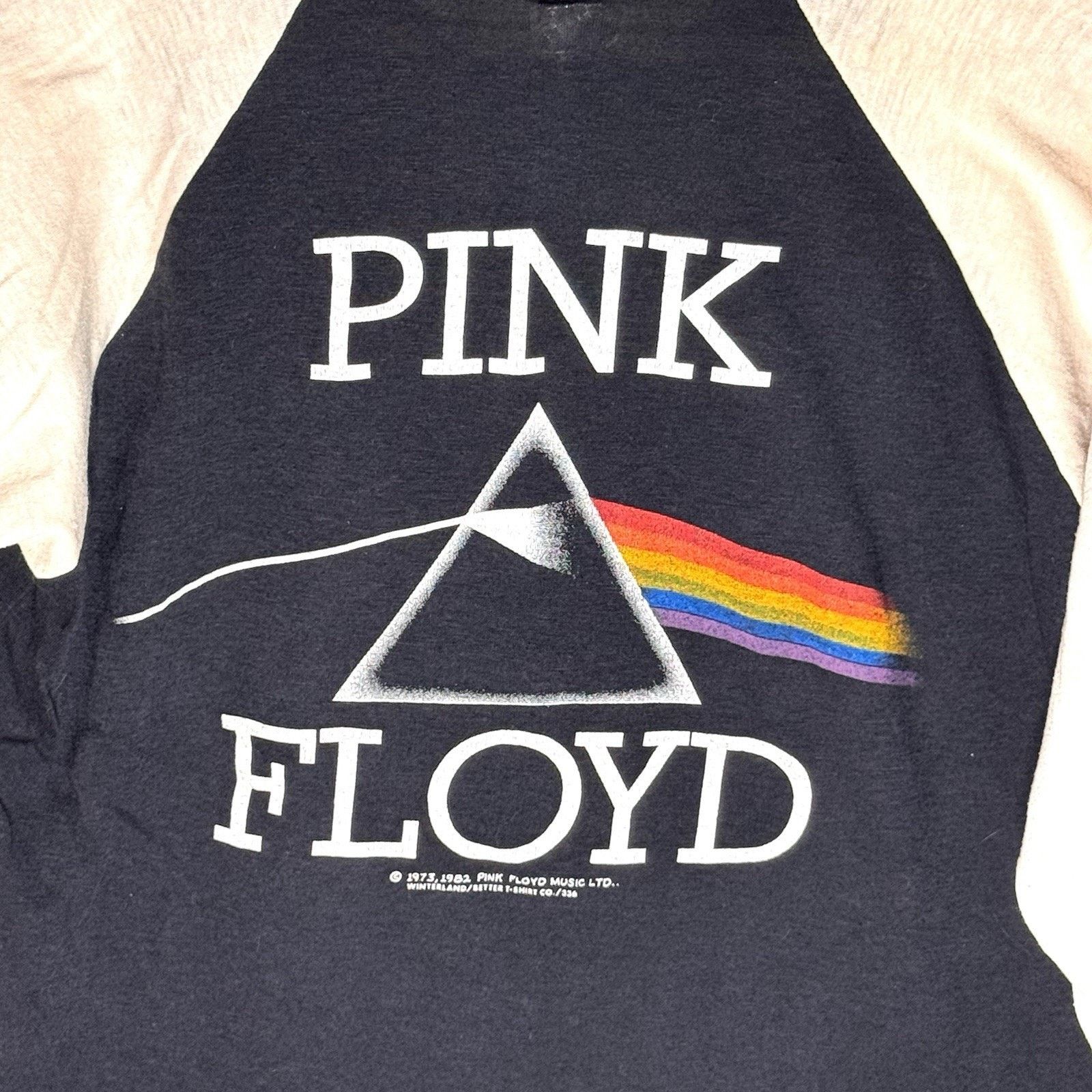 Significant Other Pink Floyd Dark Side of the Moon Raglan T-Shirt Women’s S Size S / US 4 / IT 40 - 11 Thumbnail