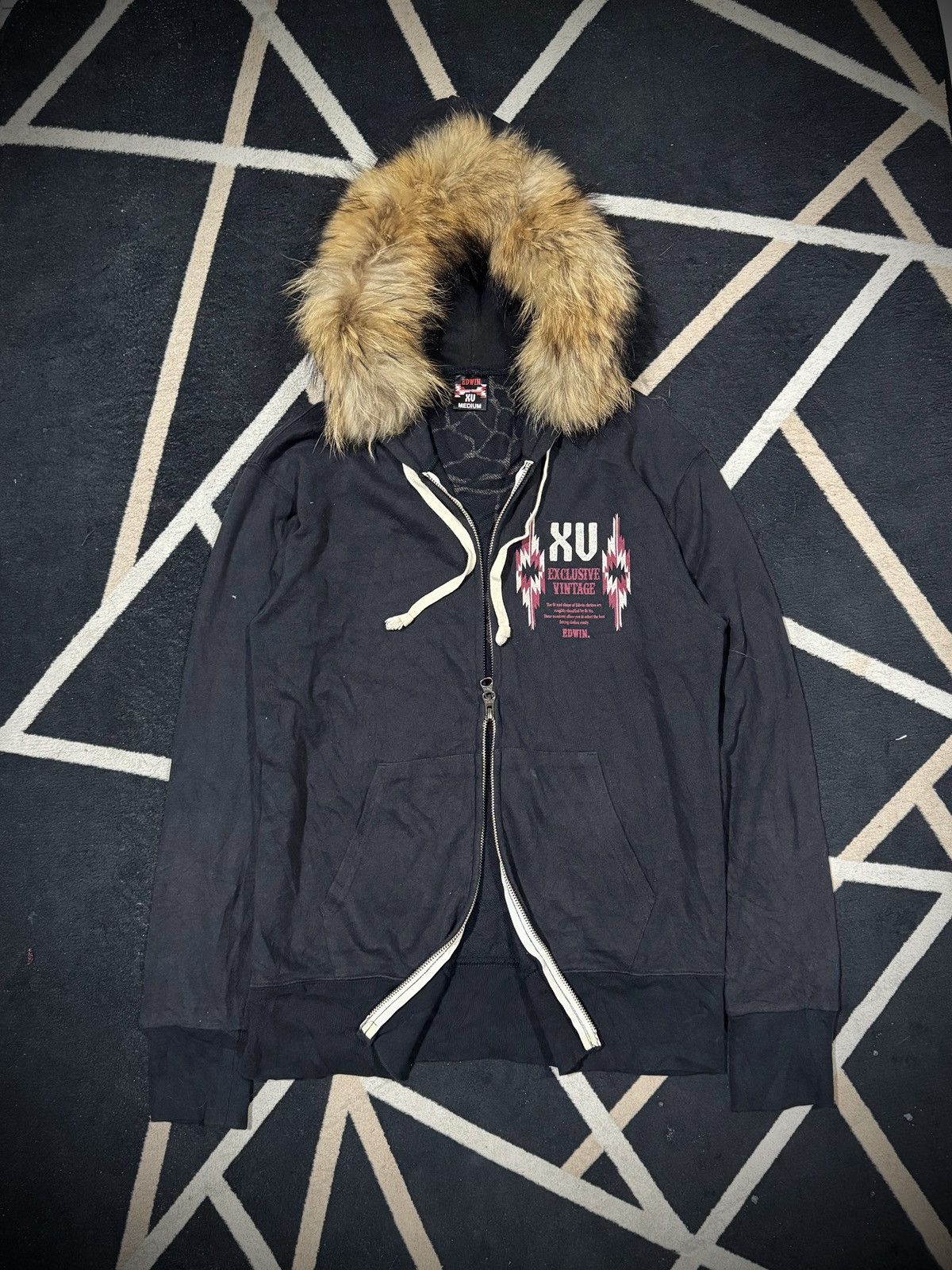 Hysteric Glamour FUR HOODIE ARCHIVE EDWIN LGB JAPANESE STYLED Size US M / EU 48-50 / 2 - 2 Thumbnail