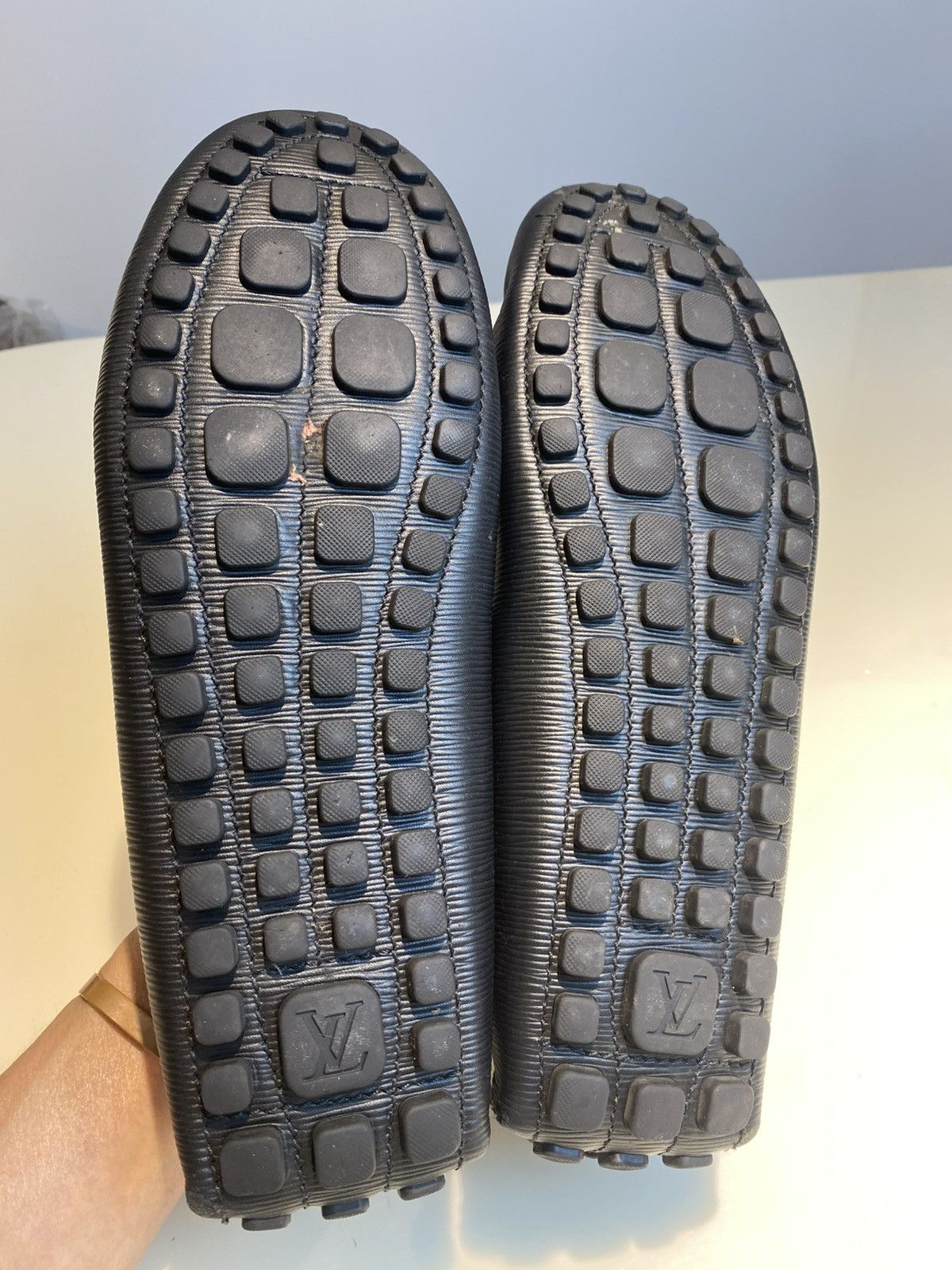 Louis Vuitton Louis Vuitton Black Epi Leather Braid Knot Detail Loafers Size US 10.5 / EU 43-44 - 11 Thumbnail