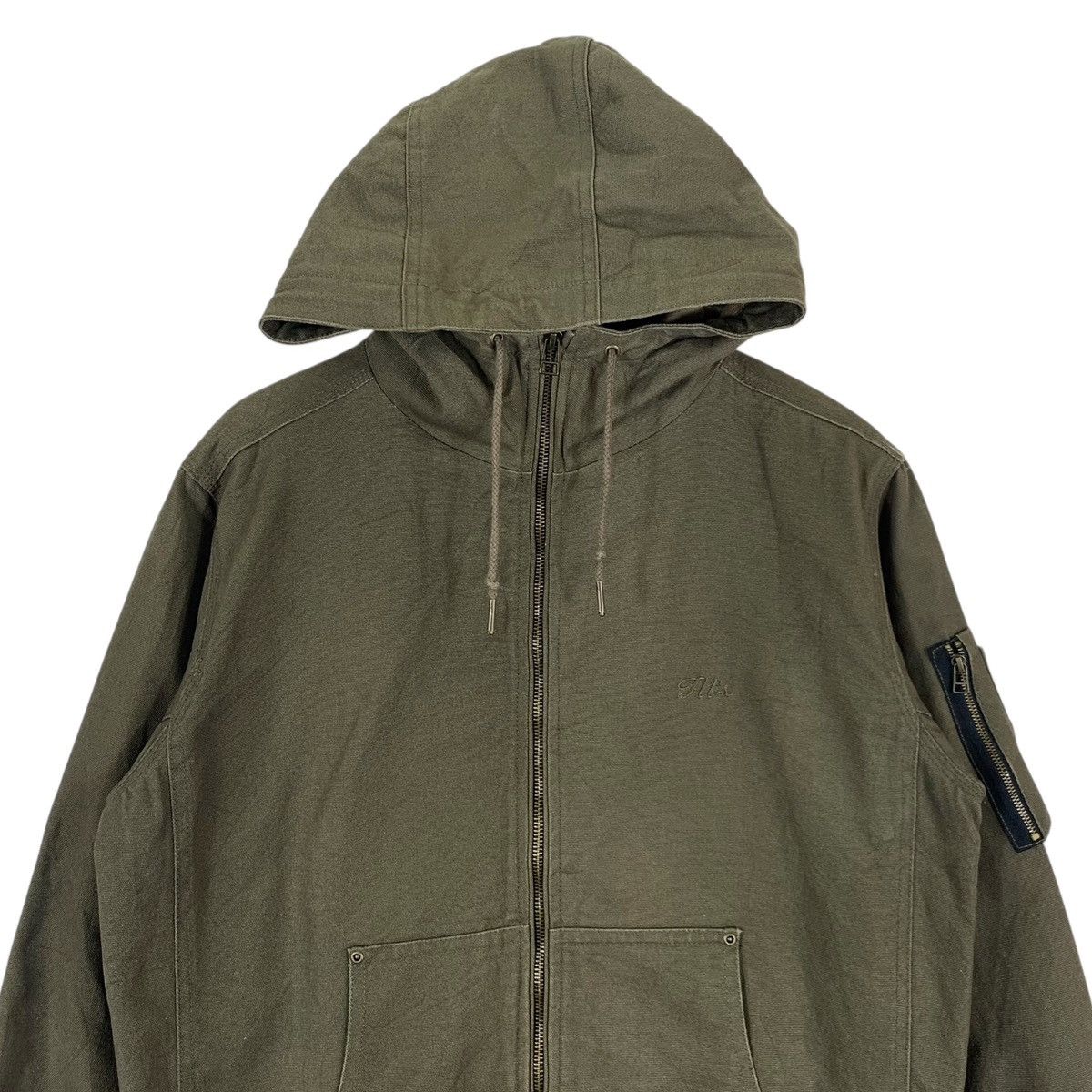 Japanese Brand × Vintage Vintage ILL’S Full Zipper Jacket with Hoodie Size US M / EU 48-50 / 2 - 2 Thumbnail