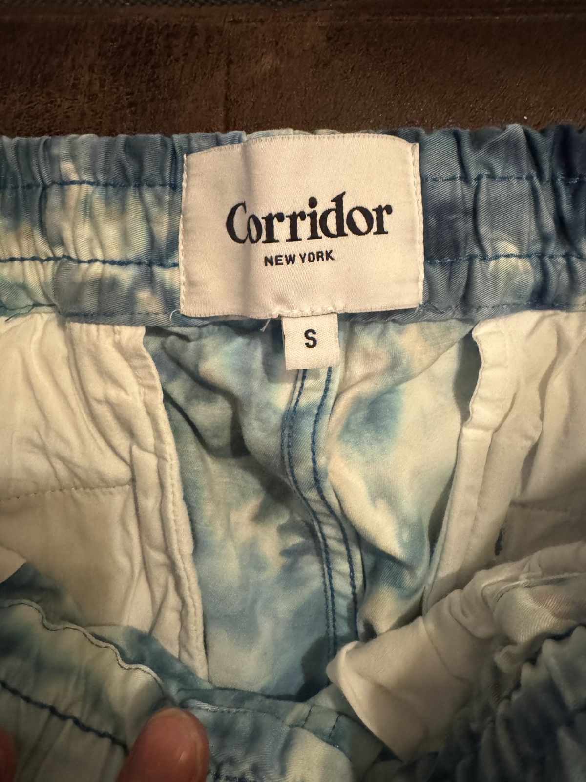Corridor Corridor S Tie-Dye Drawstring Shorts Size US 30 / EU 46 - 5 Thumbnail