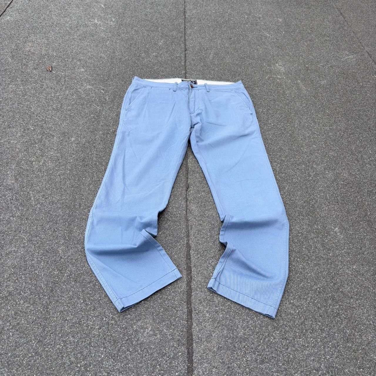 Abercrombie & Fitch × Japanese Brand × Vintage Abercrombie & Fitch chinos Size US 33 - 1 Thumbnail