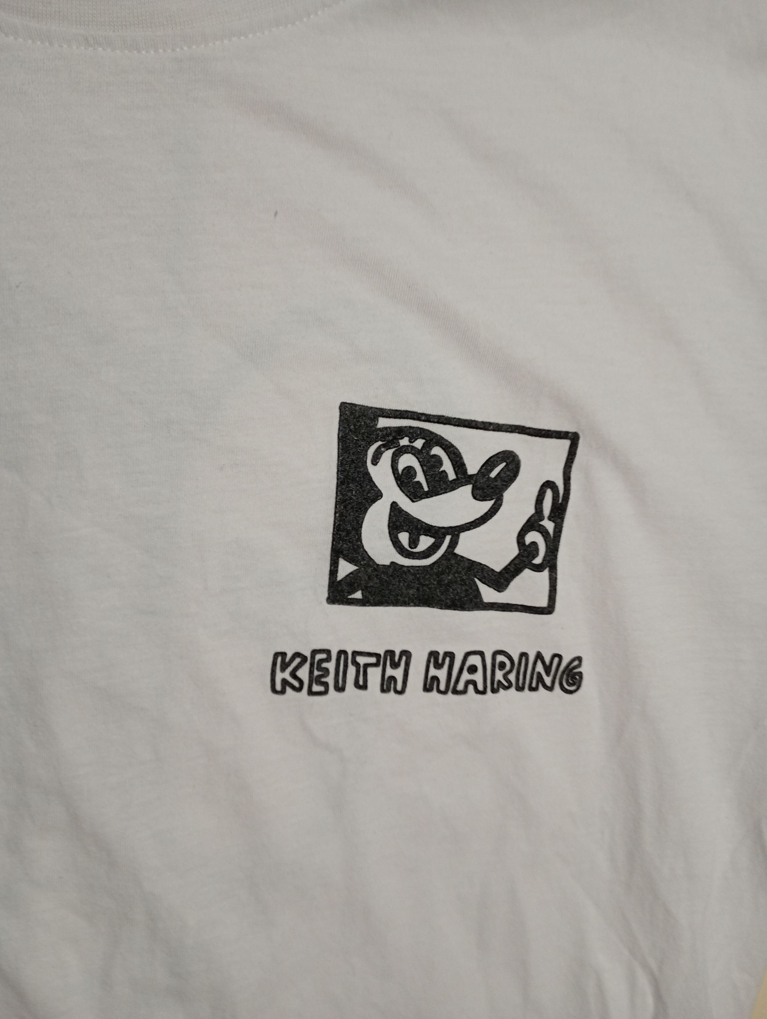 Keith Haring Mickey Mouse x Keith Haring x Primark T-Shirt Size US L / EU 52-54 / 3 - 3 Thumbnail