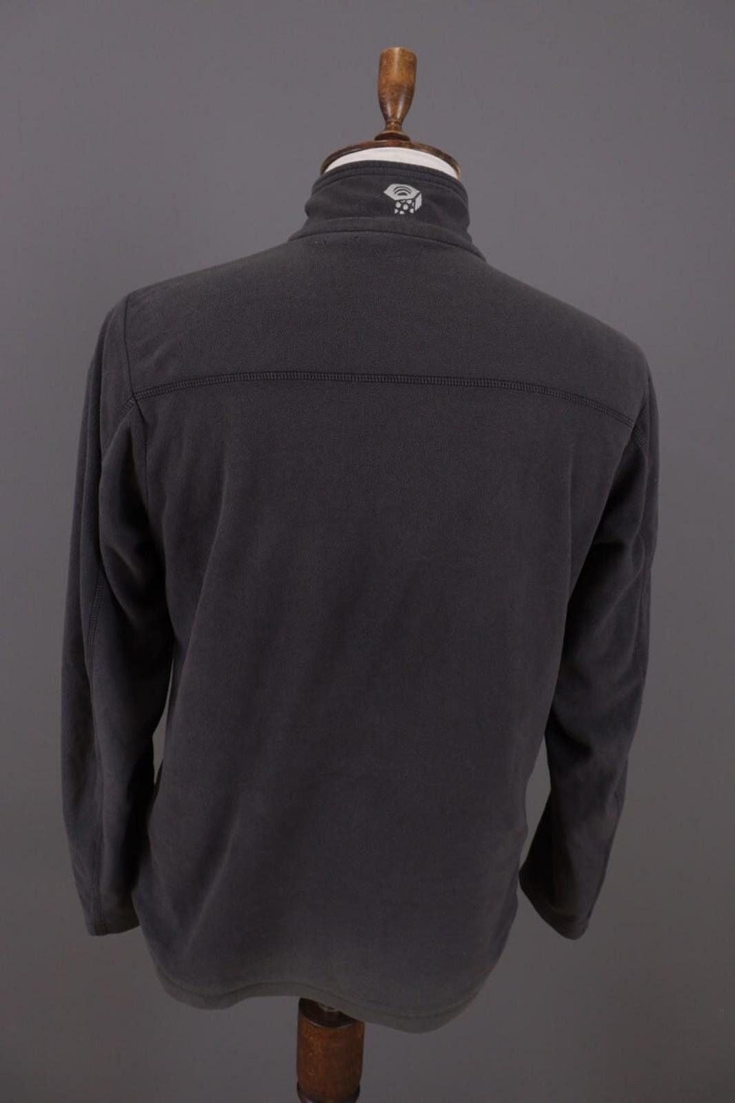 Mountain Hardwear Mountain Hardwear Gray 1/4 Zip Hiking Fleece Jacket Size M Size US M / EU 48-50 / 2 - 9 Thumbnail