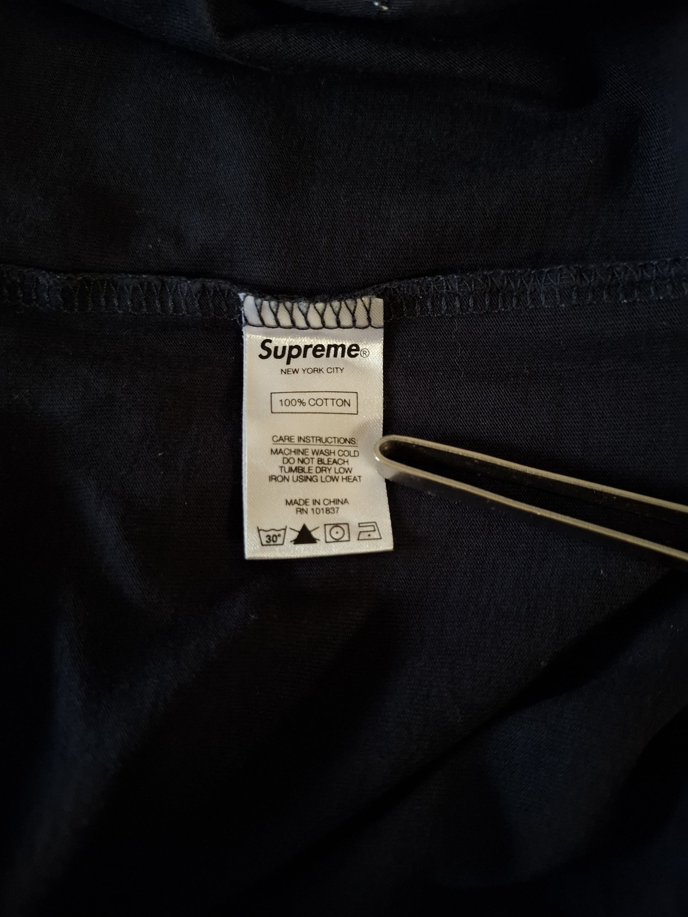 Supreme Supreme long Sleeve shirt blue navy Size US M / EU 48-50 / 2 - 6 Thumbnail