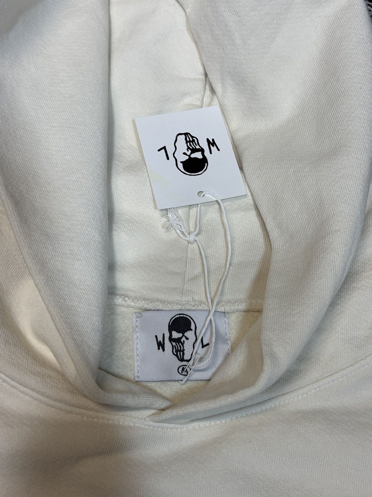 Warren Lotas 2024 Warren Lotas “Death Life Eyes” Cream Hoodie Size M Size US M / EU 48-50 / 2 - 5 Thumbnail