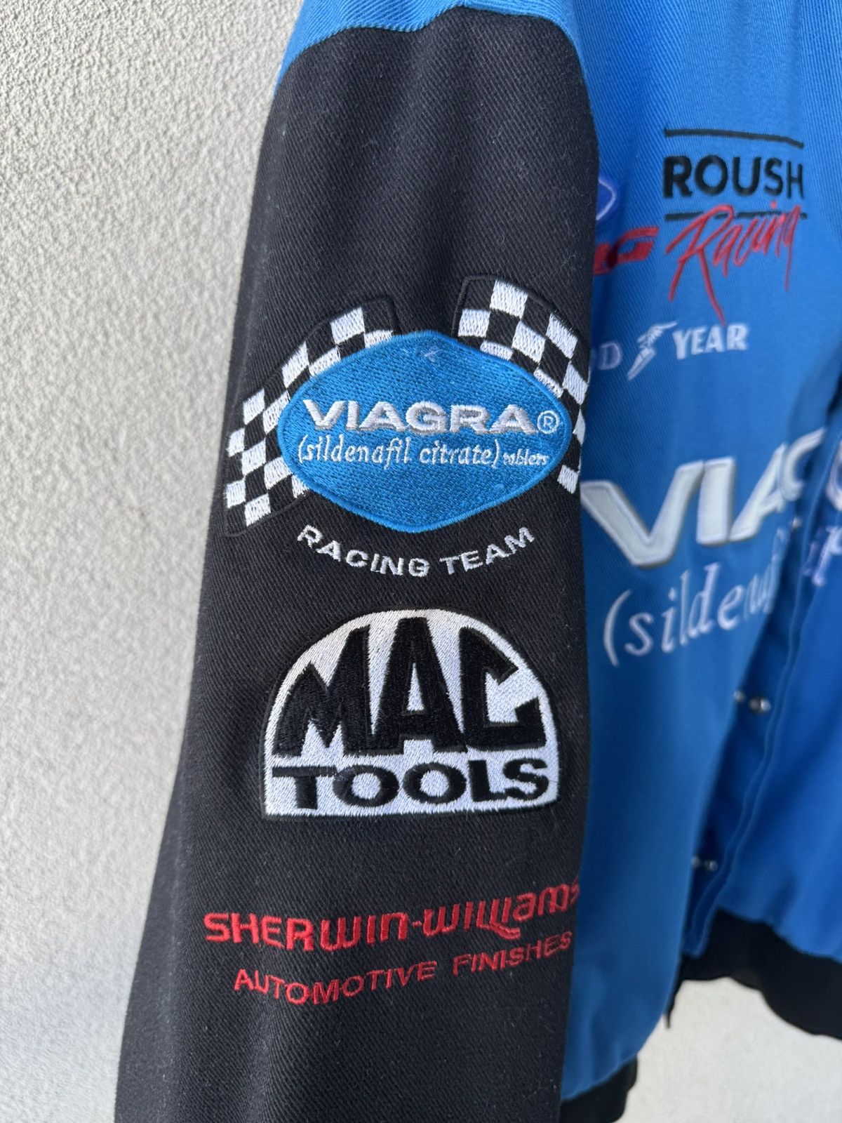 NASCAR × Vintage Viagra Nascar Jacket Size US XL / EU 56 / 4 - 5 Thumbnail