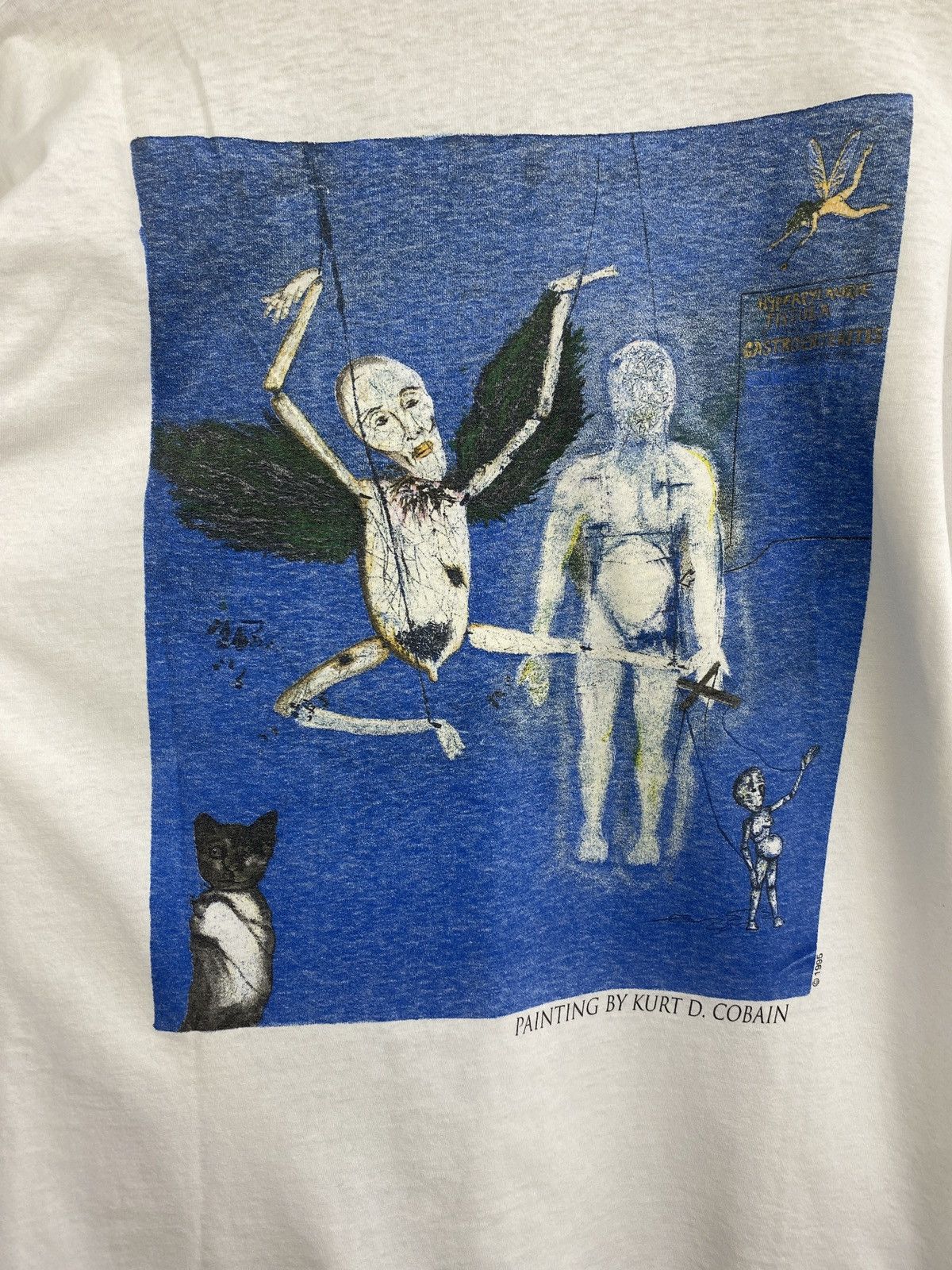 Nirvana Vintage 1994 Kurt Cobain Nirvana Memorial T-Shirt Rare Retro Size US XL / EU 56 / 4 - 11 Thumbnail