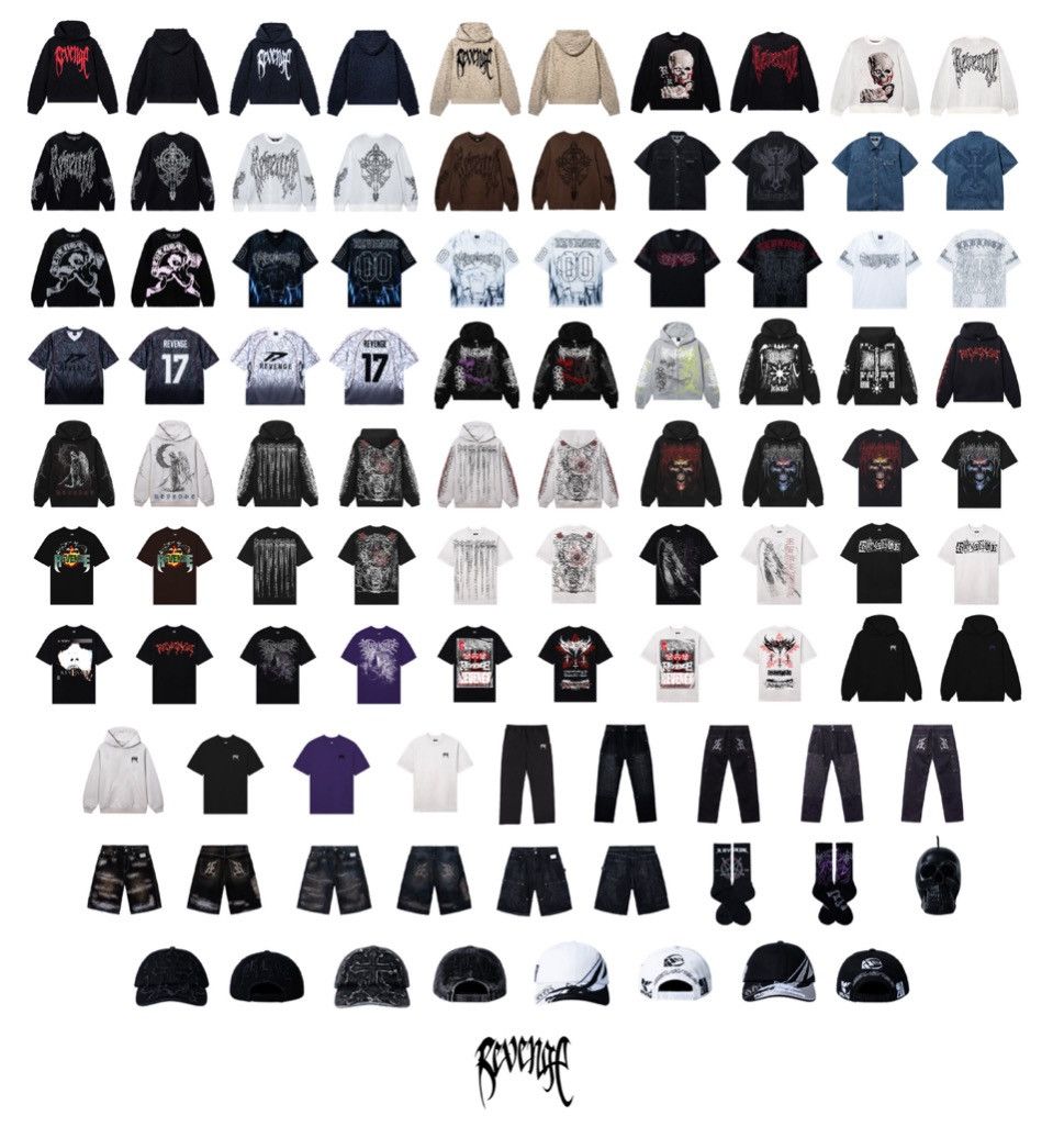 Revenge Thrashed Boro Arch Logo Hoodie Size US S / EU 44-46 / 1 - 6 Thumbnail