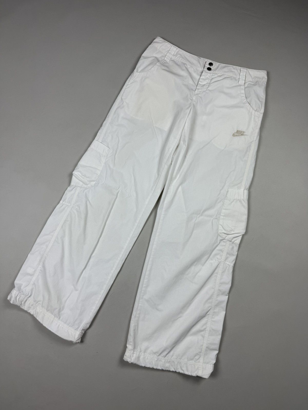 Nike Nike Vintage Y2K Ladies Cargo Pants Trousers Size US 8 / M Size 30" / US 8 / IT 44 - 4 Thumbnail