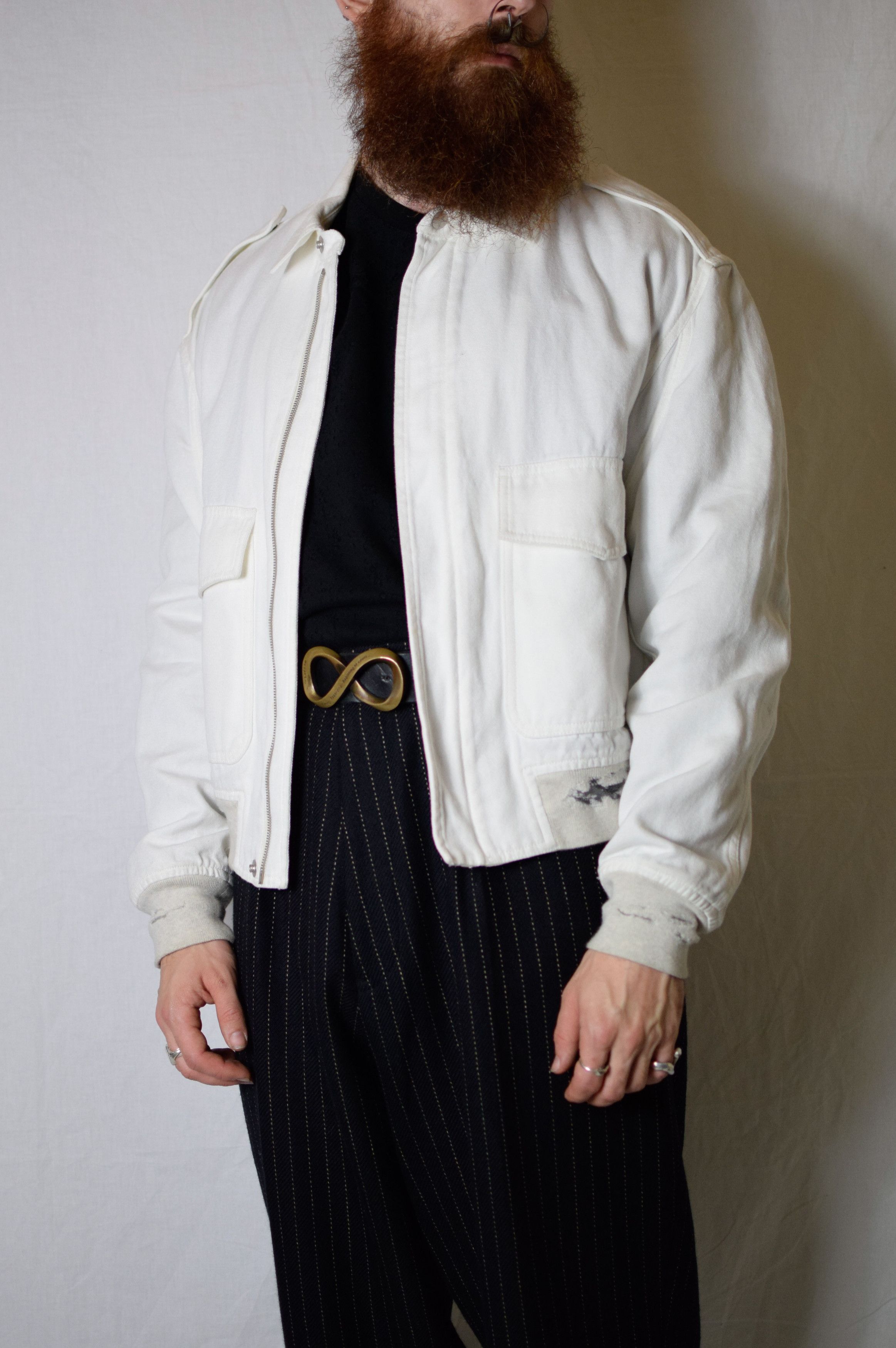 Maison Margiela Maison Margiela SS16 Distressed A-2 Bomber Jacket Size US L / EU 52-54 / 3 - 4 Thumbnail