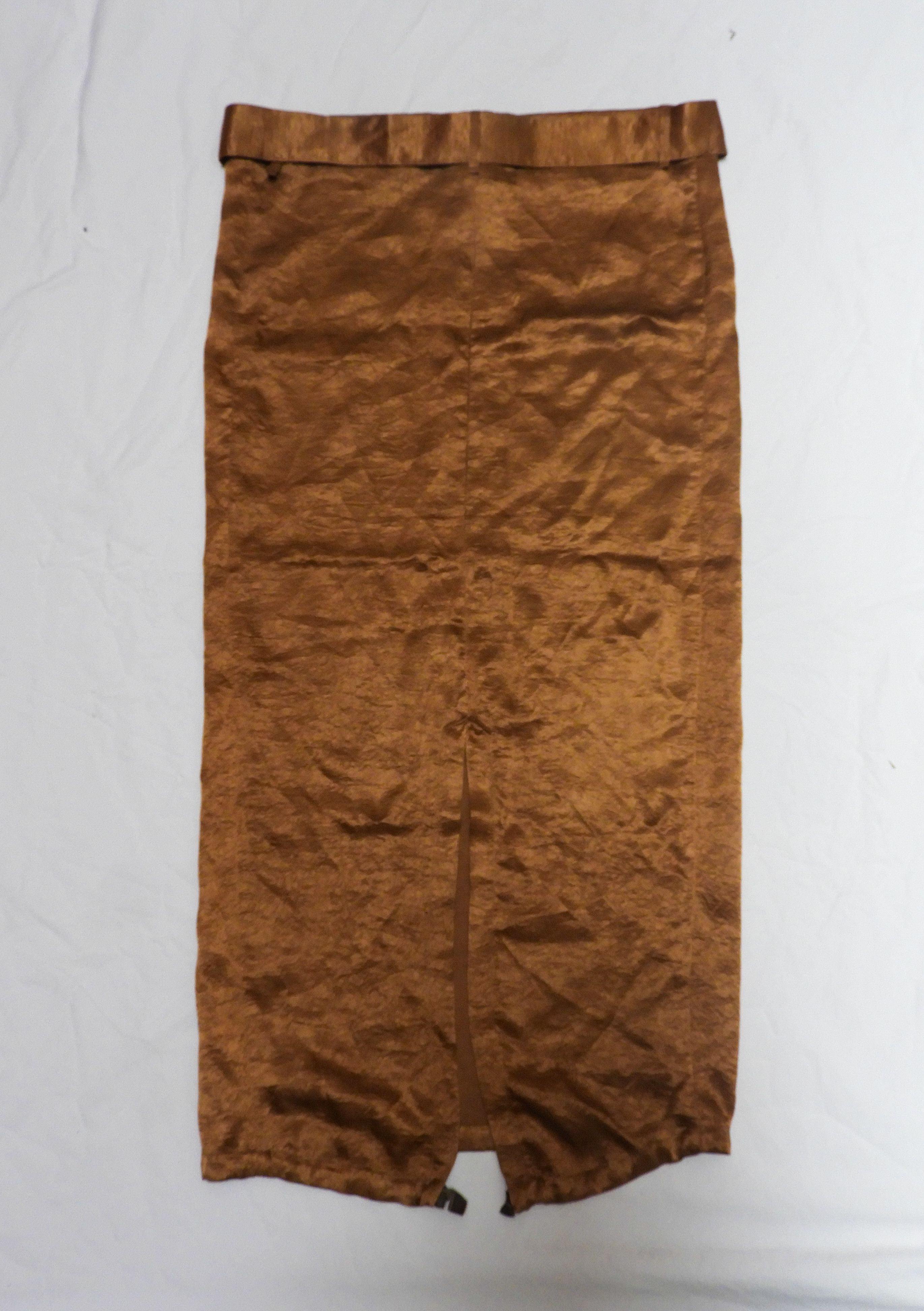 Ann Demeulemeester Brown Ann Demeulemeester midi skirt Size 26" / US 2 / IT 38 - 3 Thumbnail