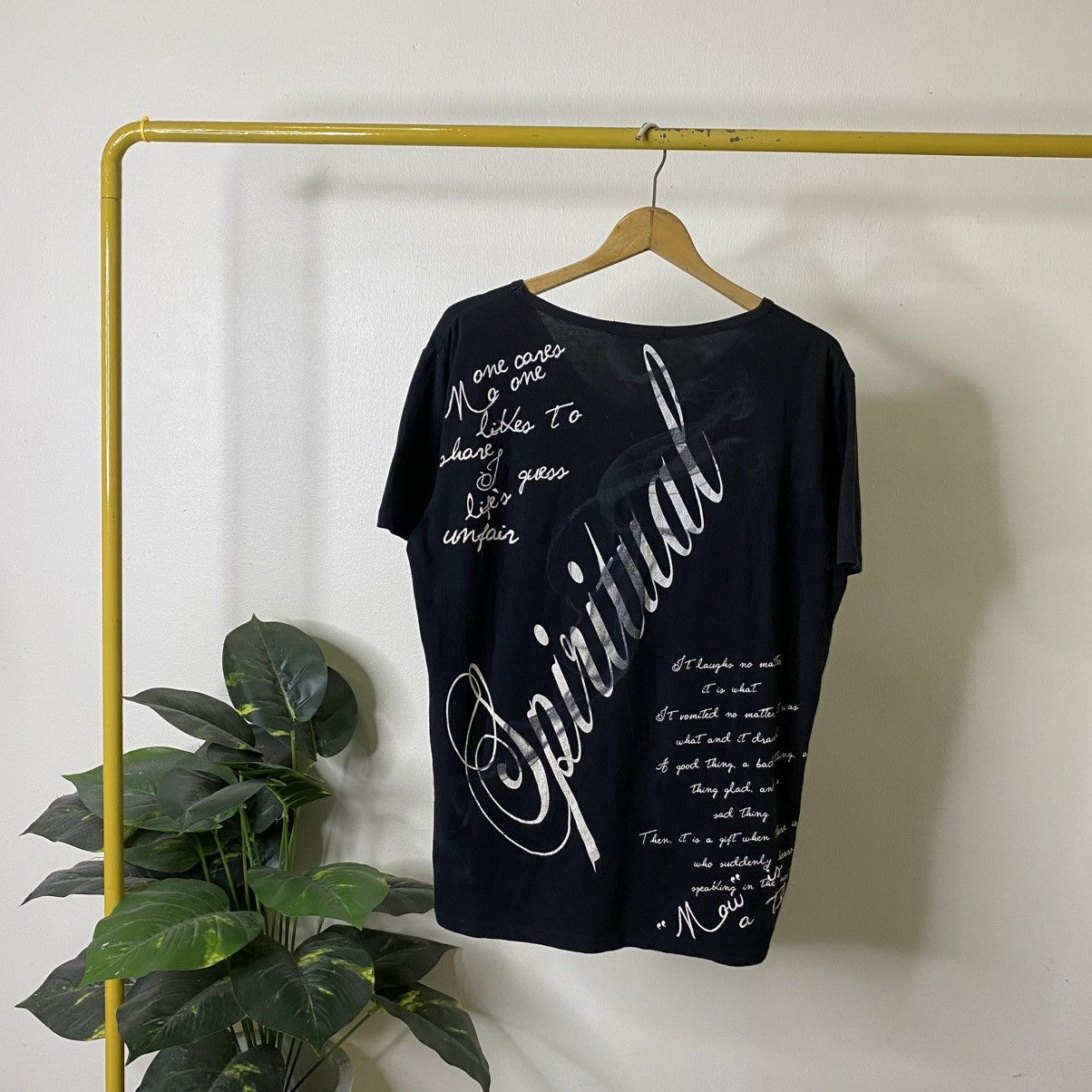 If Six Was Nine ClashAhead Seditionaries Poem Affliction Cyber Punk Grunge T Size US L / EU 52-54 / 3 - 8 Thumbnail