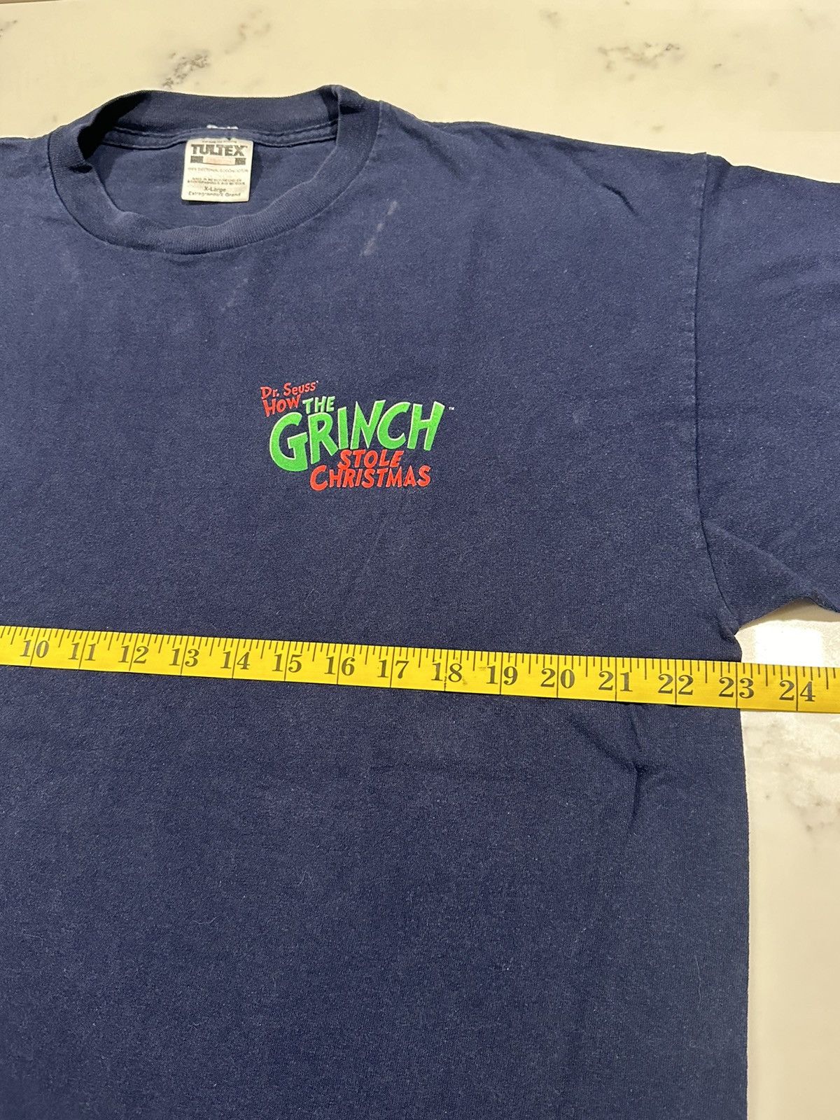Tultex × Vintage Vintage 2000 Dr Seuss How the Grinch Stole Christmas Tee XL Size US XL / EU 56 / 4 - 5 Thumbnail