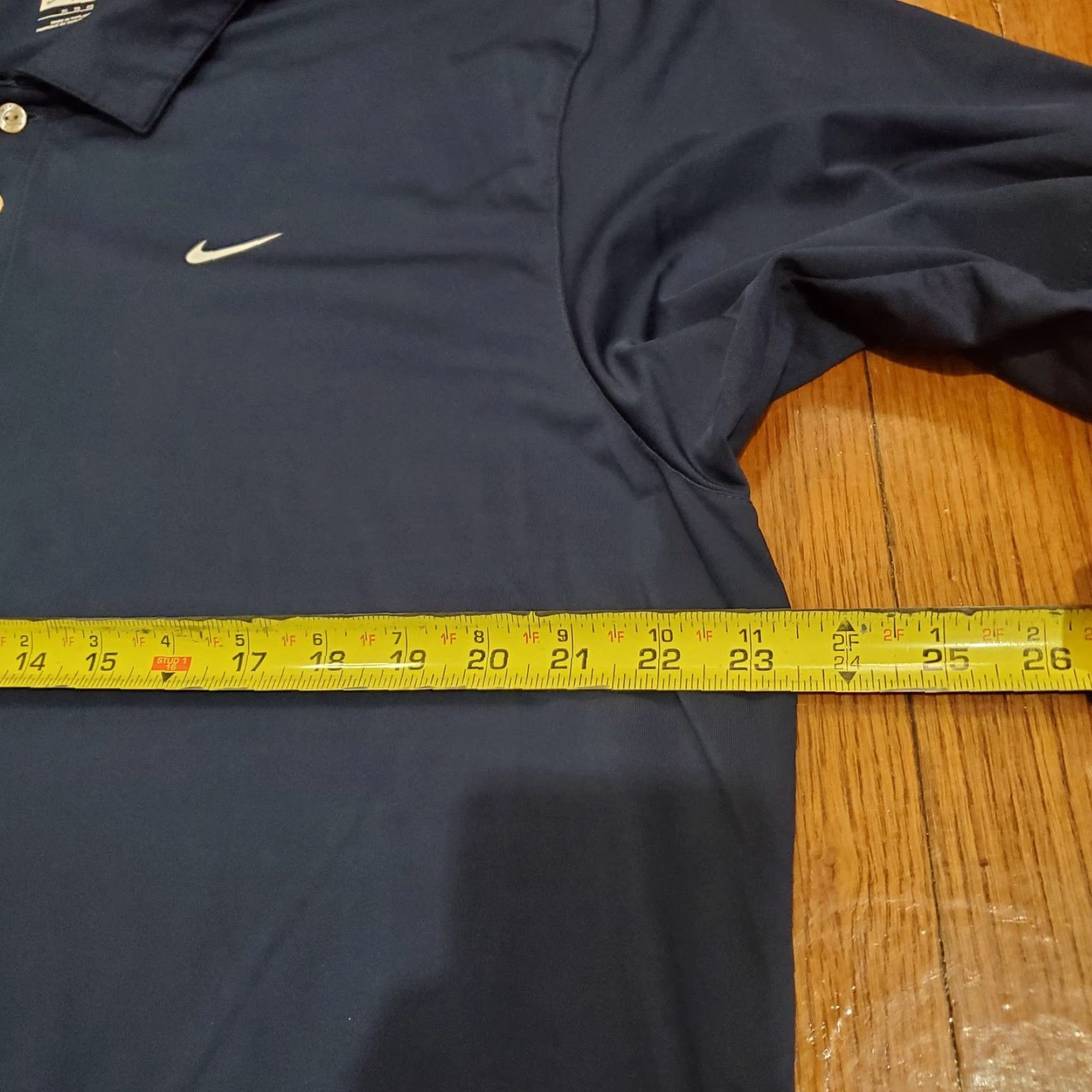 Nike Nike Polo Shirt Mens XL Navy Blue NikeFIT Dry Performance Golf Athletic Swoosh Size US XL / EU 56 / 4 - 5 Thumbnail
