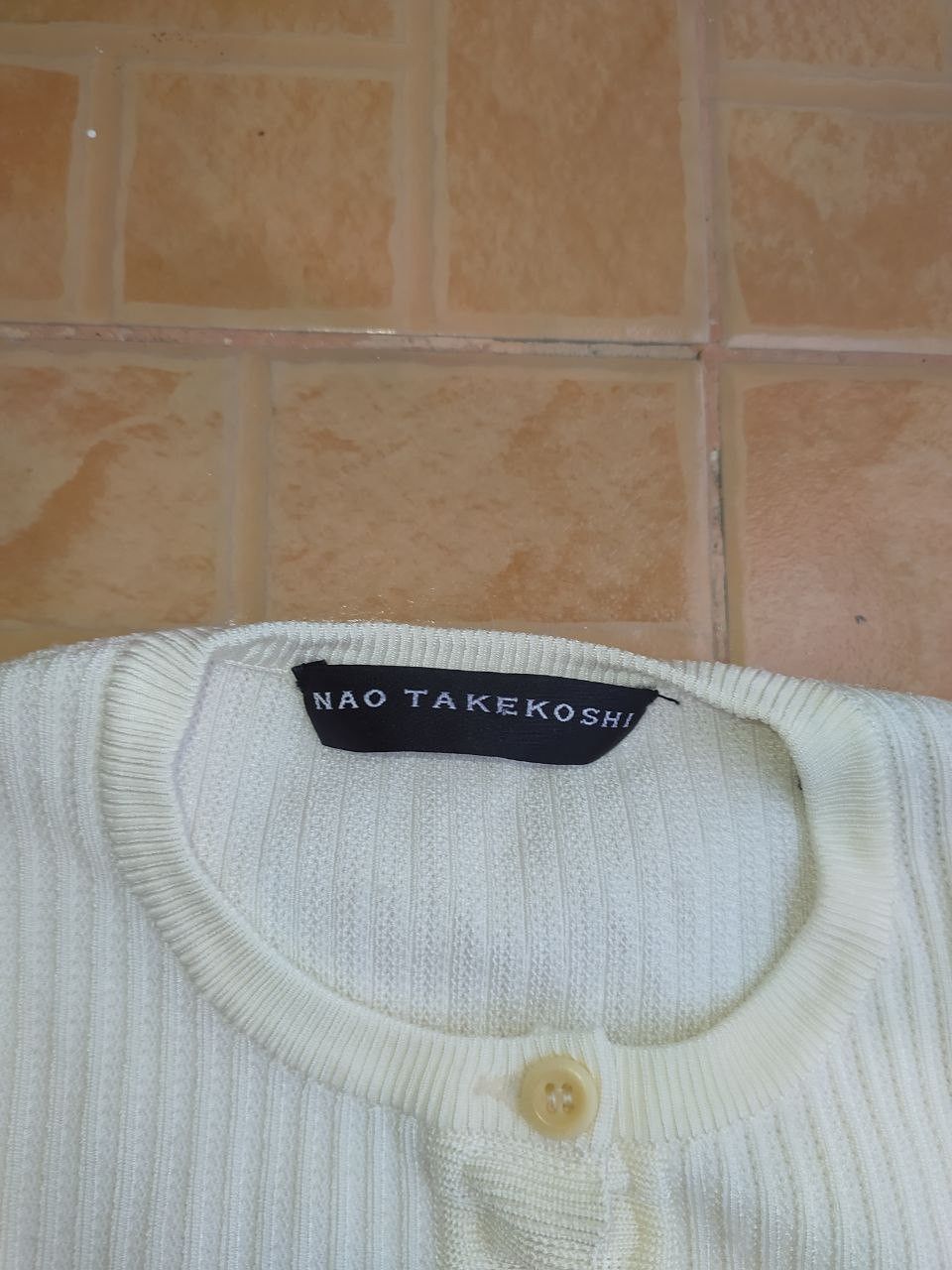 Other Nao takekoshi cardigan beige knit size 40 Size XS / US 0-2 / IT 36-38 - 1 Thumbnail