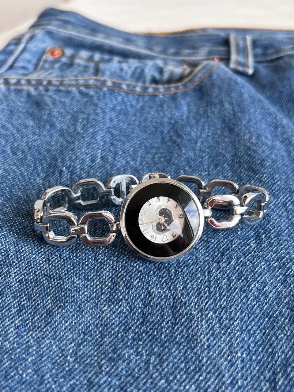 Japanese Brand × Vintage Vintage ❤️ Heart Japanese style futuristic Steel Watch Size ONE SIZE - 2 Thumbnail