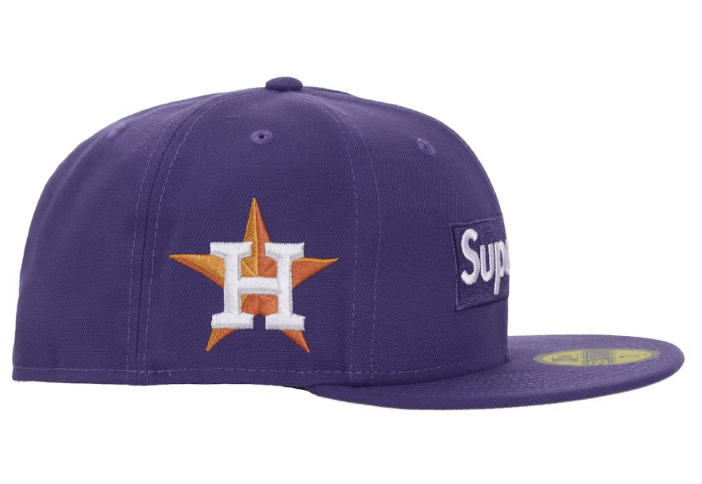 MLB × New Era × Supreme Size 8 Supreme MLB Houston Box Logo New Era 59Fifty Cap Size ONE SIZE - 2 Thumbnail