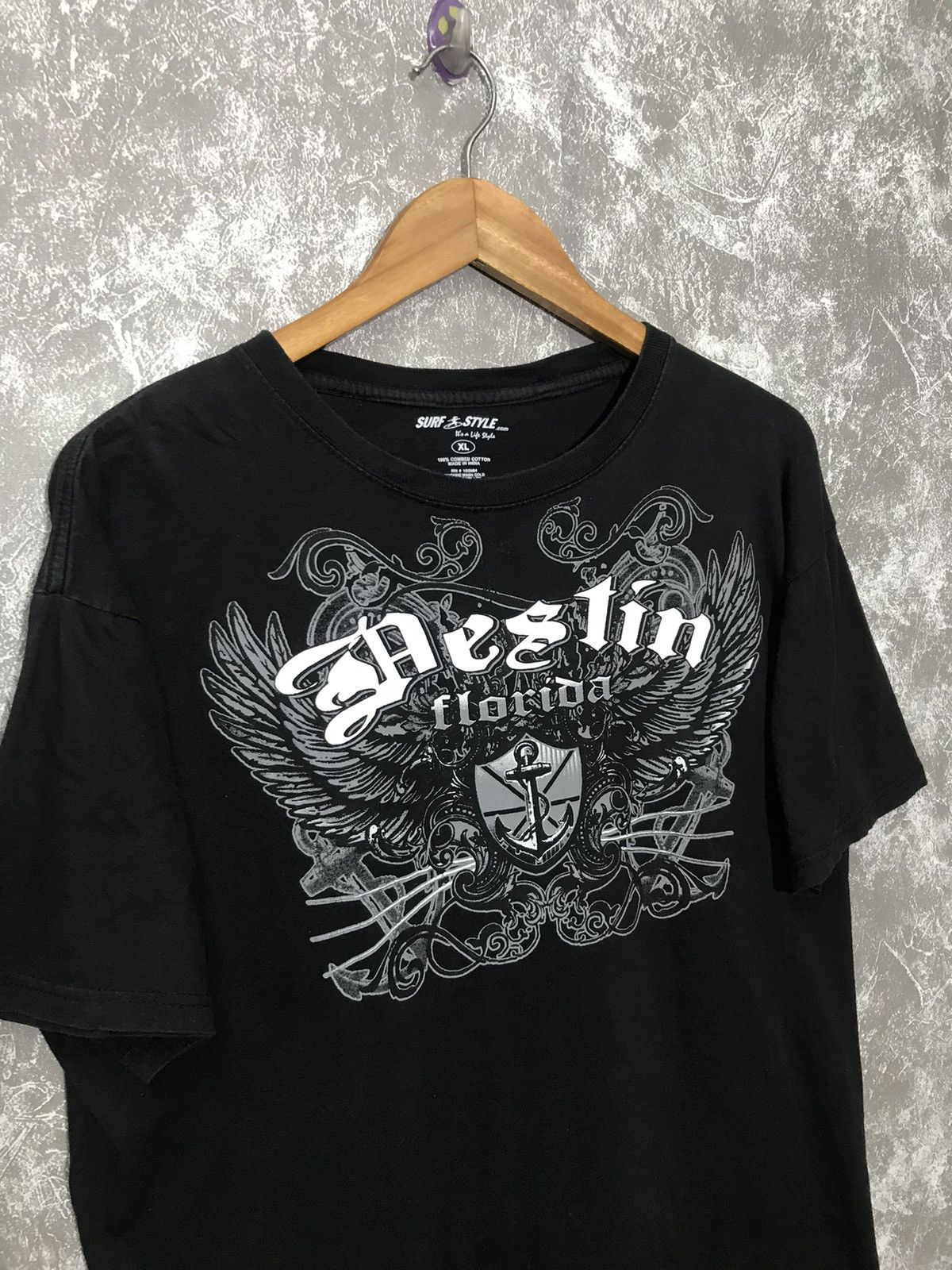 Affliction × Helix Surf Style Affliction Wings Y2K Graphic Tee Size US XL / EU 56 / 4 - 3 Thumbnail