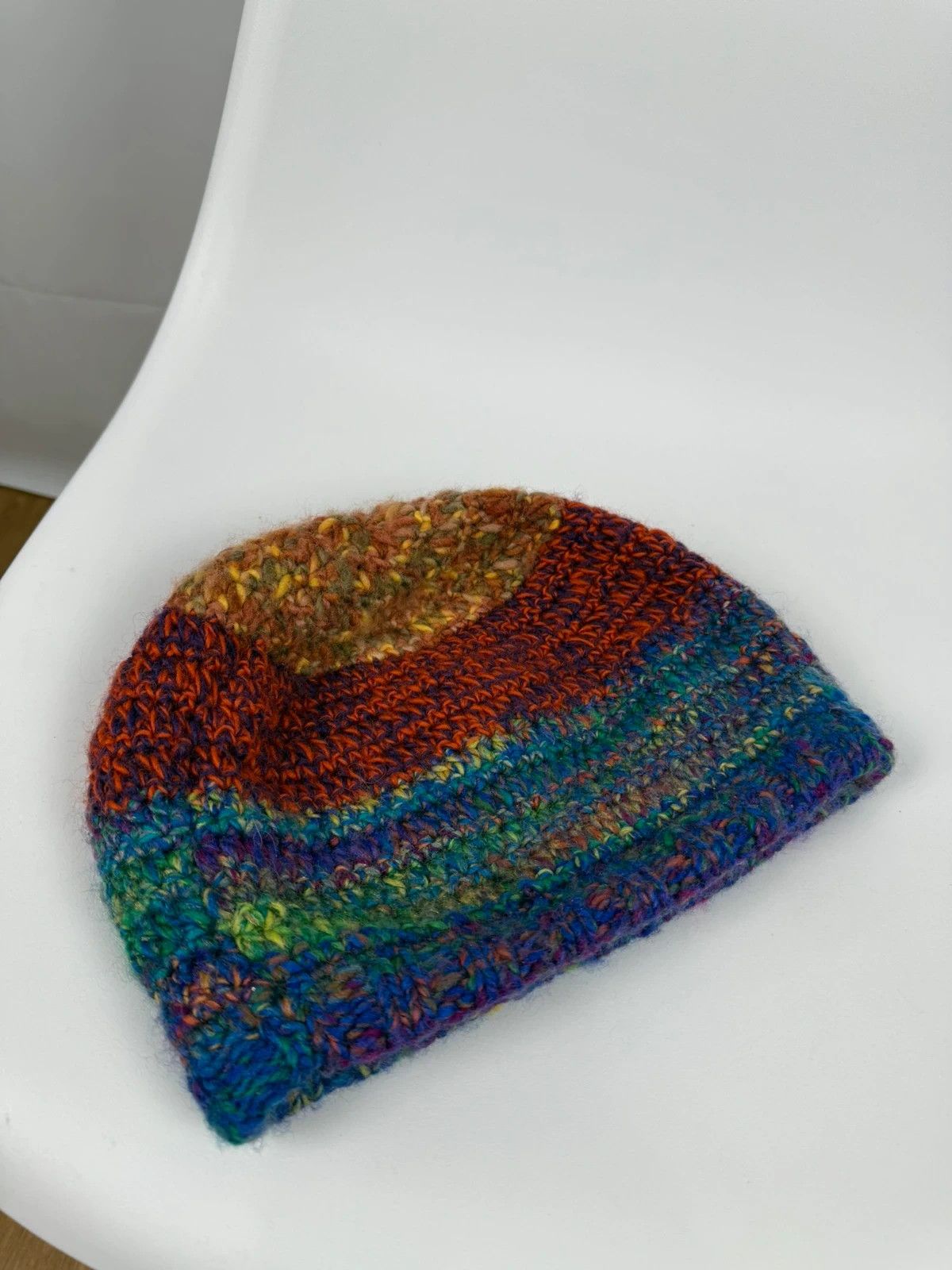 Vivienne Westwood Vivienne Westwood Wool Multicolor Knit Beanie From Japan Size ONE SIZE - 9 Thumbnail