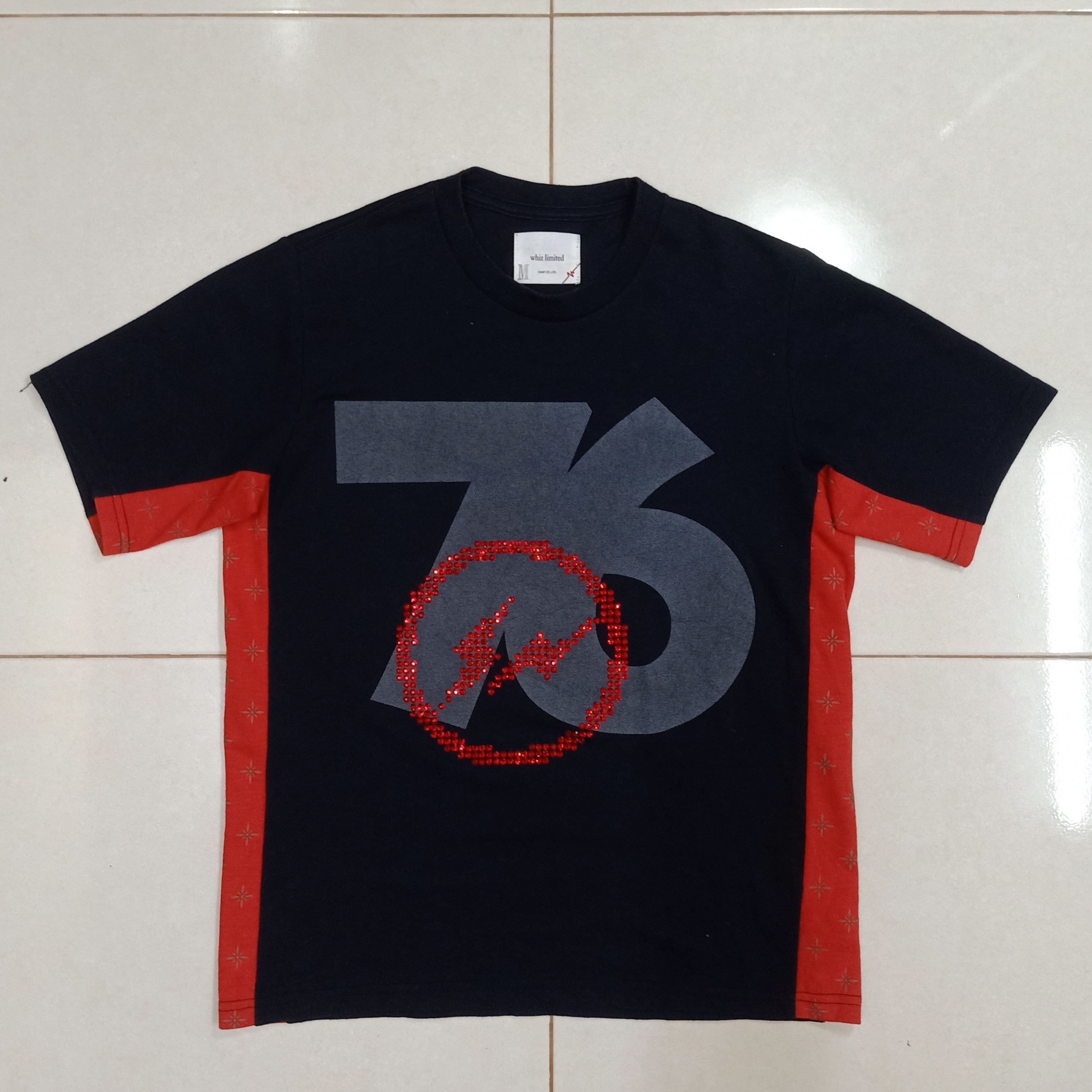 Fragment Design FRAGMENT DESIGN X WHIZ LIMITED Red Crystal 76 Big Logo M Tee Size US M / EU 48-50 / 2 - 3 Thumbnail