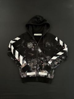 Off White Galaxy Hoodie | Grailed