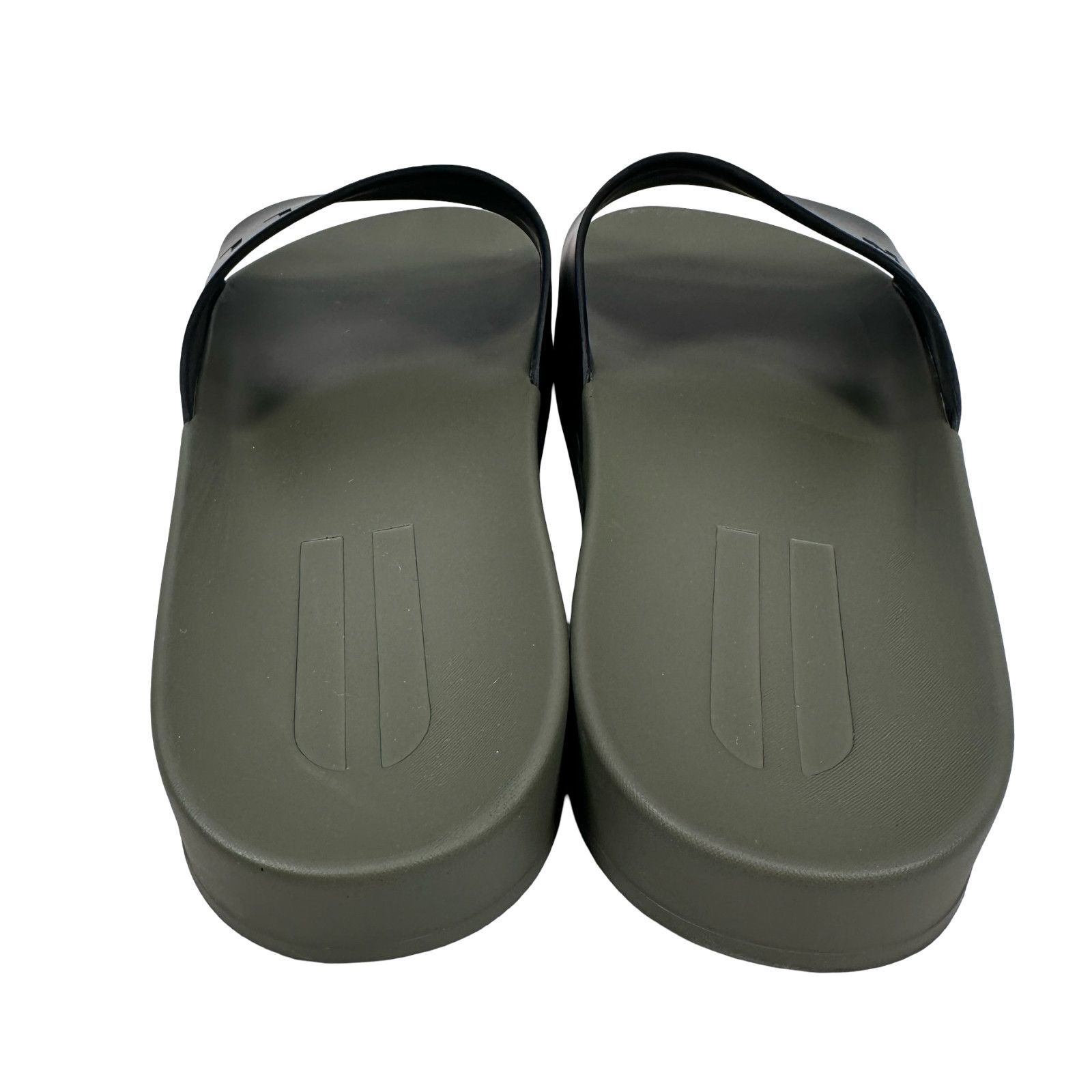 Other Nobull Slides Sandals Mens 12 Women 13.5 Green Black Slip On Size US 12 / EU 45 - 4 Thumbnail
