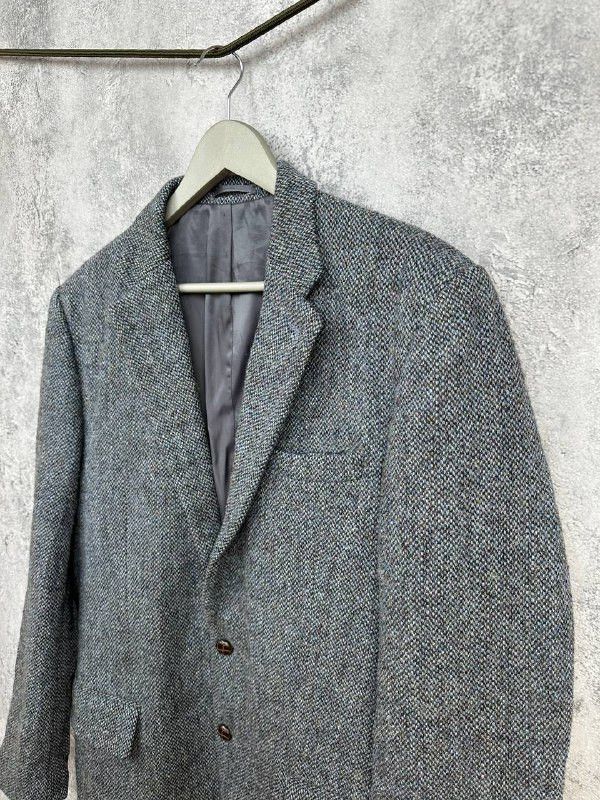 Harris Tweed Harris Tweed British Heritage Wool Blazer Handwoven Scotland Size 40L - 5 Thumbnail