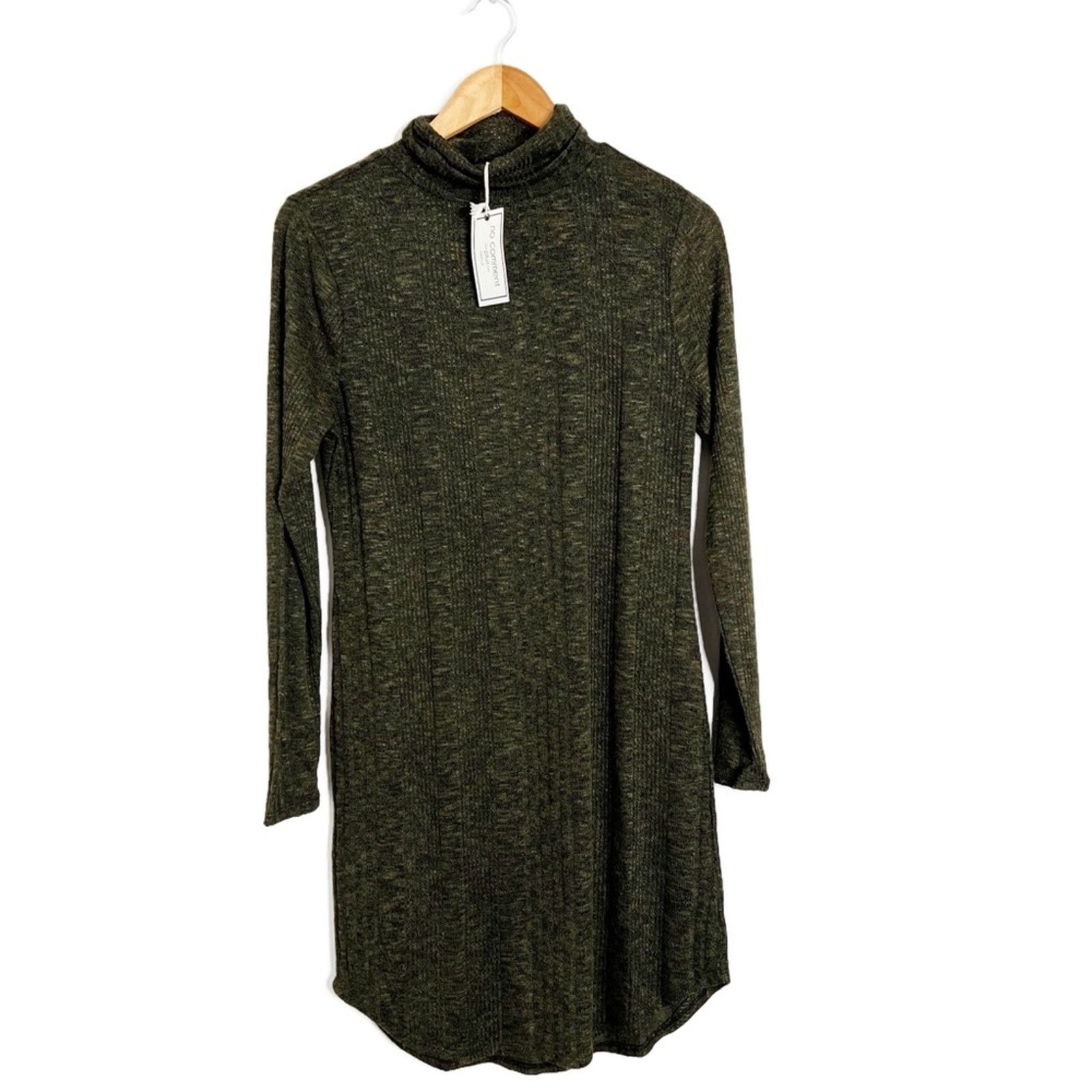 Other New with Tag No Comment Women’s Turtleneck Sweater Dress Size XL / US 12-14 / IT 48-50 - 1 Thumbnail