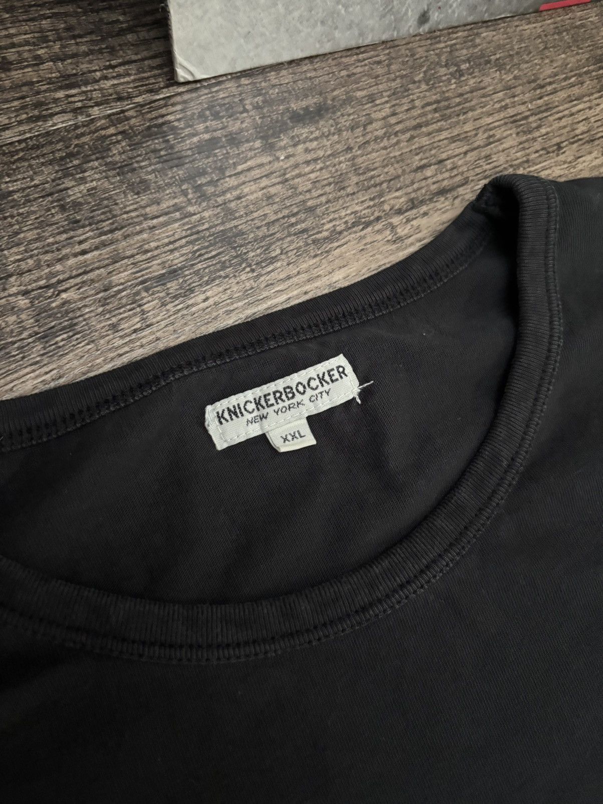 Knickerbocker Mfg Co 90s Knickerbocker Single Stitch Graphic Logo XL Tee Size US XXL / EU 58 / 5 - 3 Thumbnail
