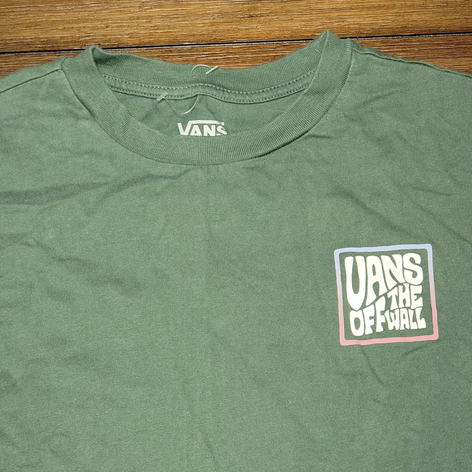 Vans VANS LS Unisex Tee "Off The Wall" Groovy Mountain Logo - XS Size XS / US 0-2 / IT 36-38 - 5 Thumbnail