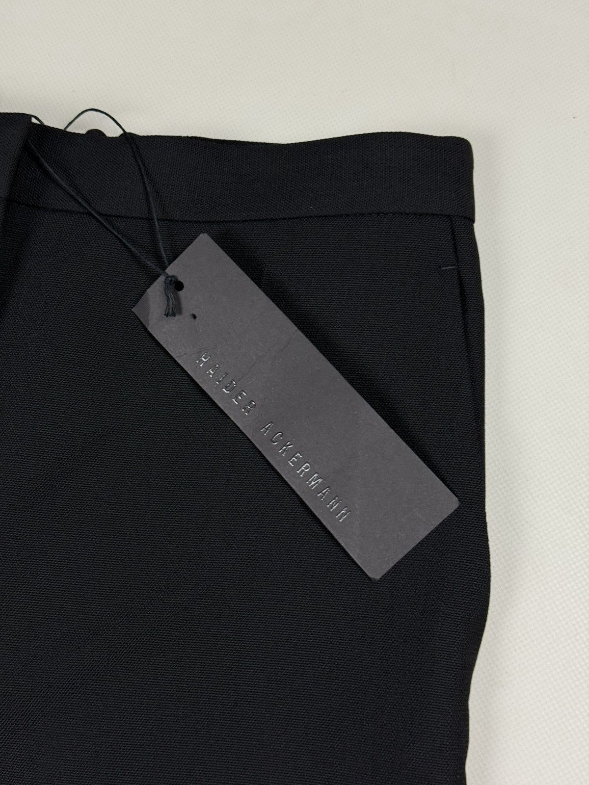 Haider Ackermann BNWT! Haider Ackermann Fleece Wool Dress Pants Trousers Size 24" / US 00 / IT 34 - 10 Thumbnail
