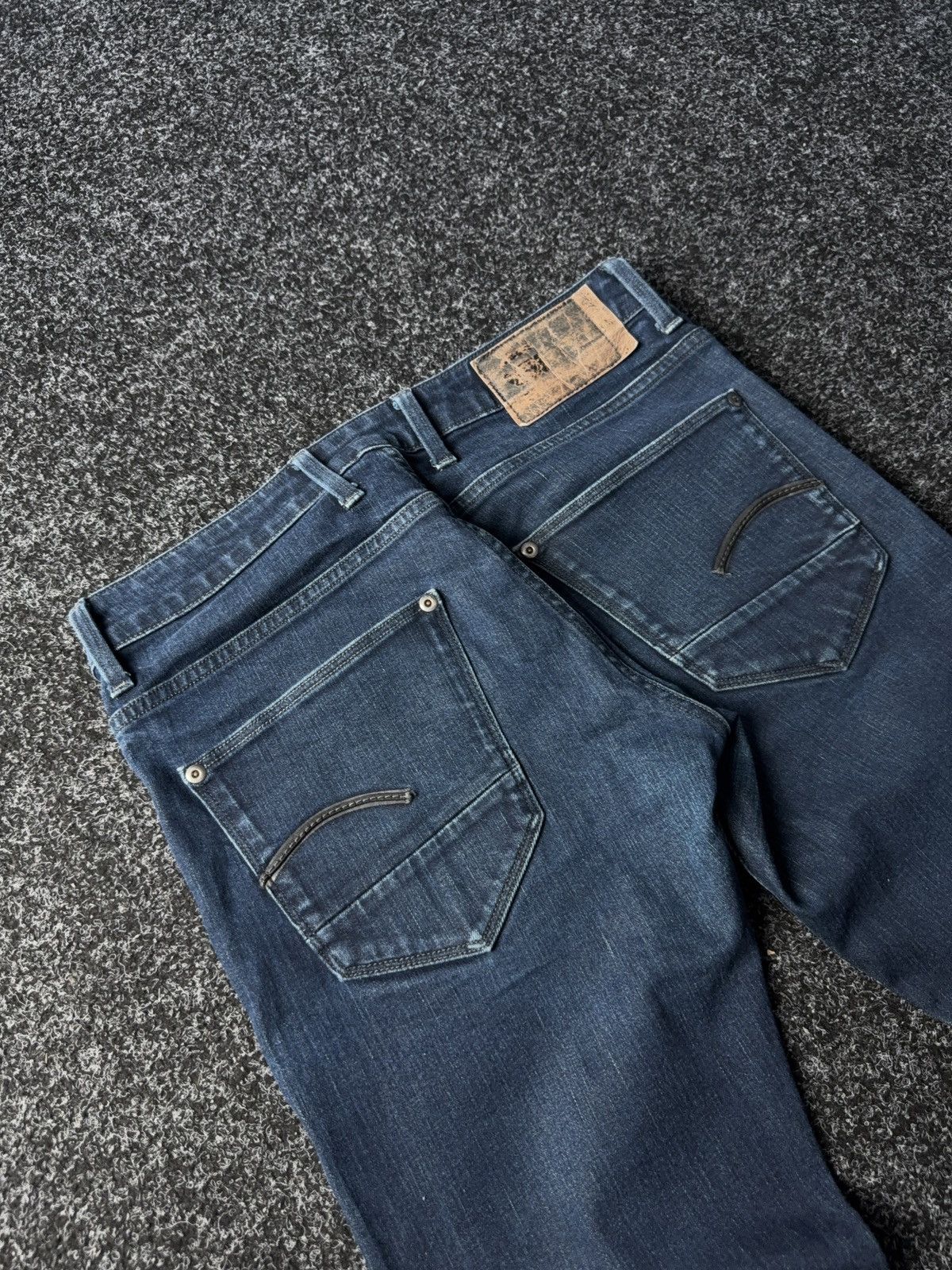 G-Star Vintage Retro Y2K 00s G-Star RAW Denim pants Jeans Size US 32 / EU 48 - 17 Thumbnail